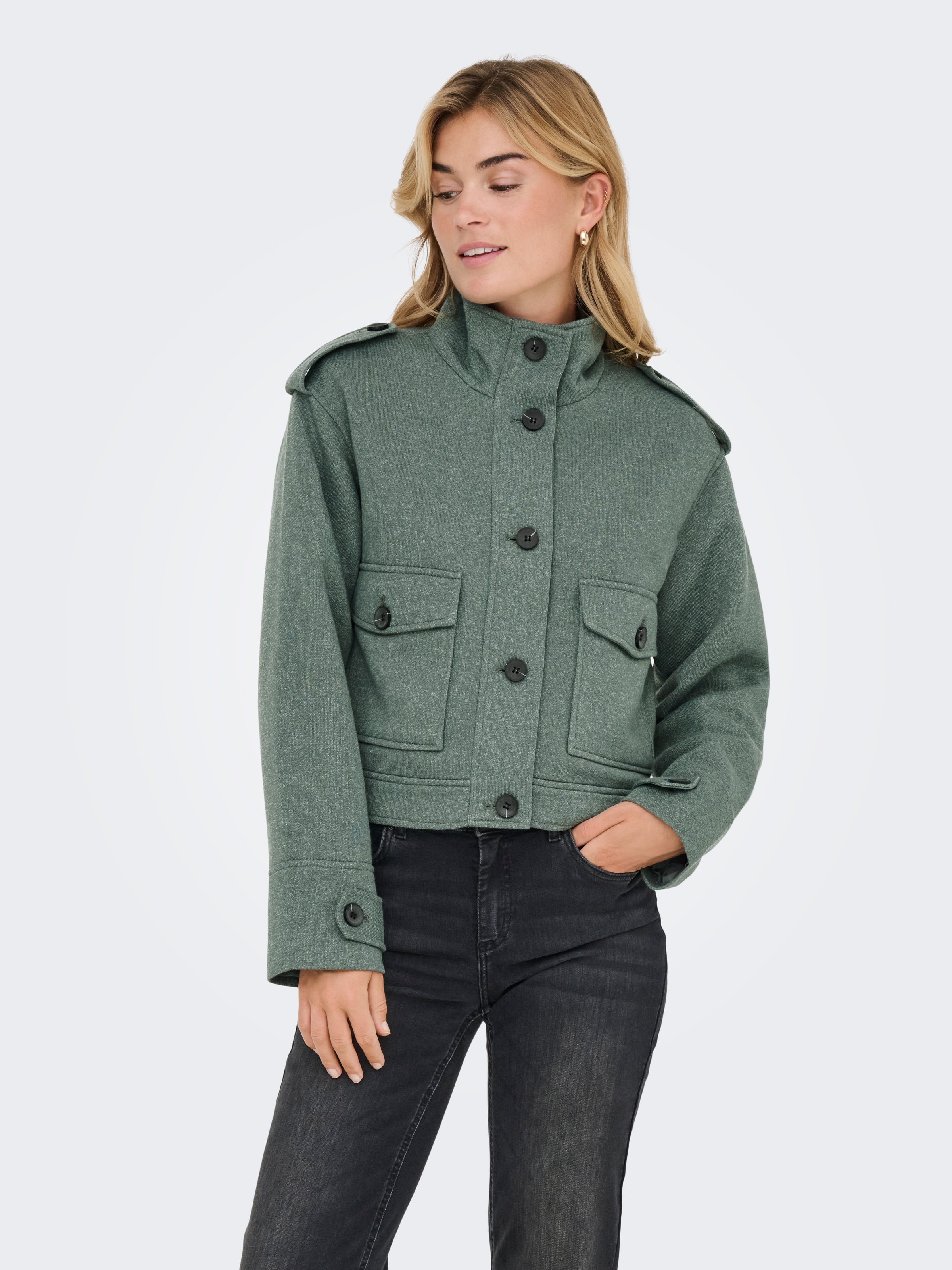 ONLY Kurzmantel "ONLSEDONA LIGHT COLLAR JACKET OTW CC" günstig online kaufen