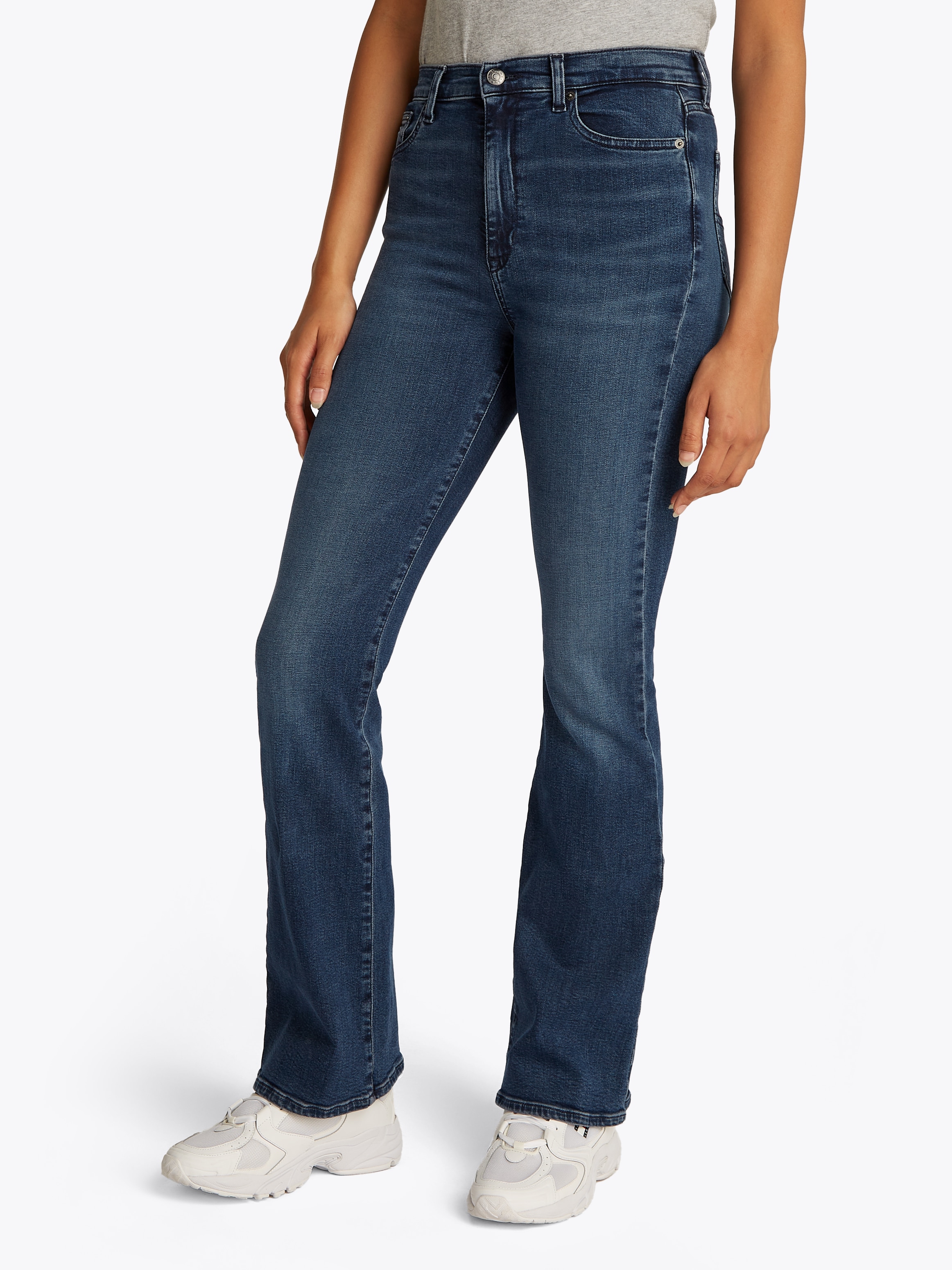 Tommy Jeans Bootcut-Jeans "SYLVIA HGH FLR" günstig online kaufen