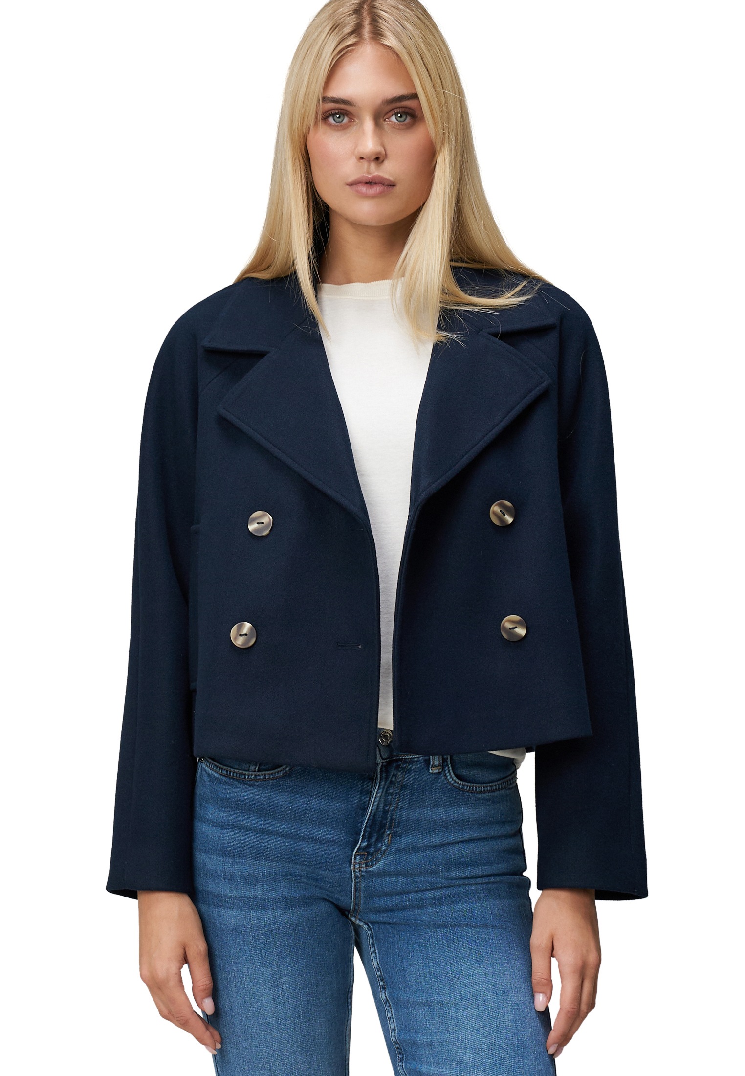 Zero Fieldjacket "Damen Jacke in Wolloptik" günstig online kaufen