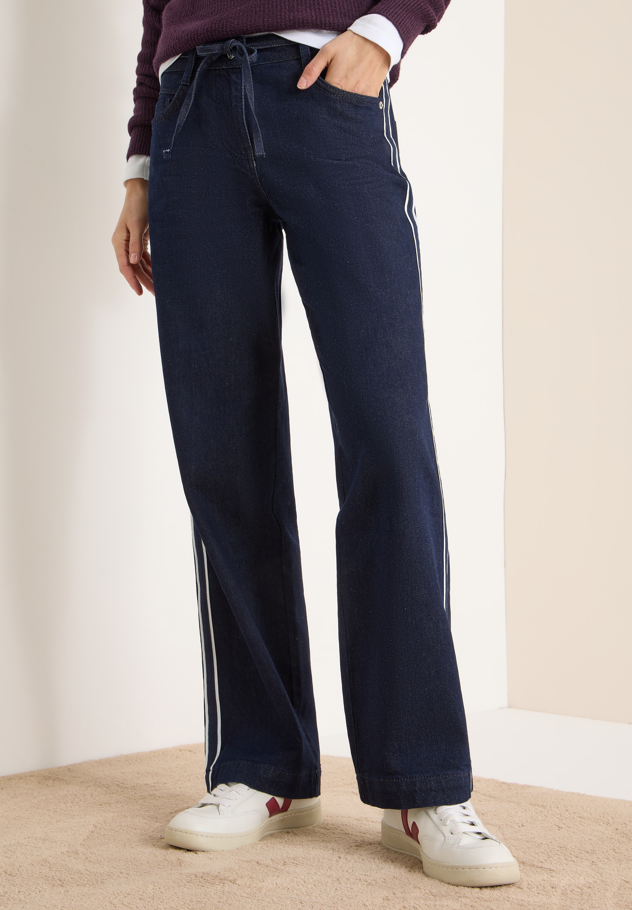 Cecil Loose-fit-Jeans High Waist