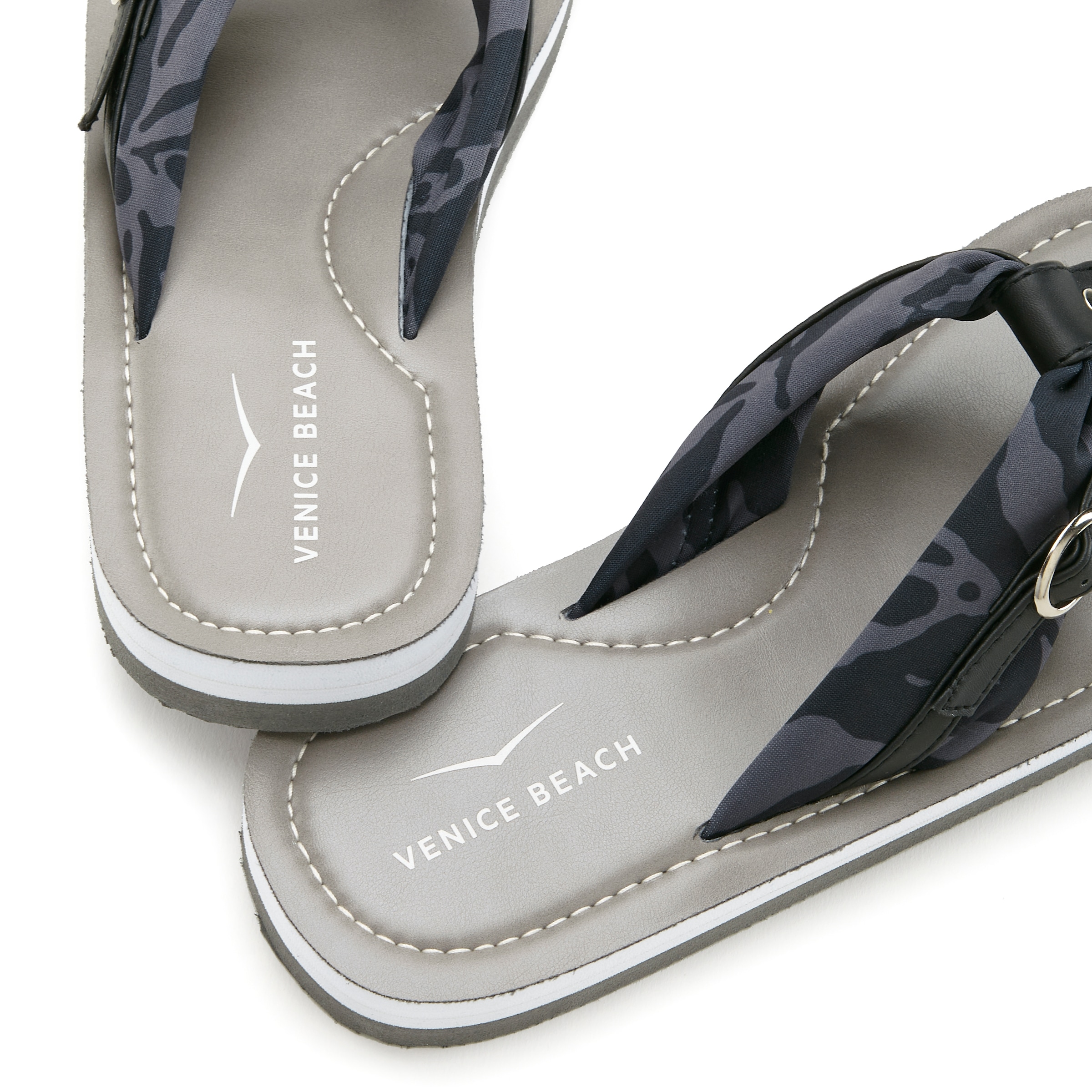 Venice Beach Badezehentrenner »Pantolette«, Sandale, Zehentrenner, Badeschuh, Flip Flop mit modischem Print VEGAN
