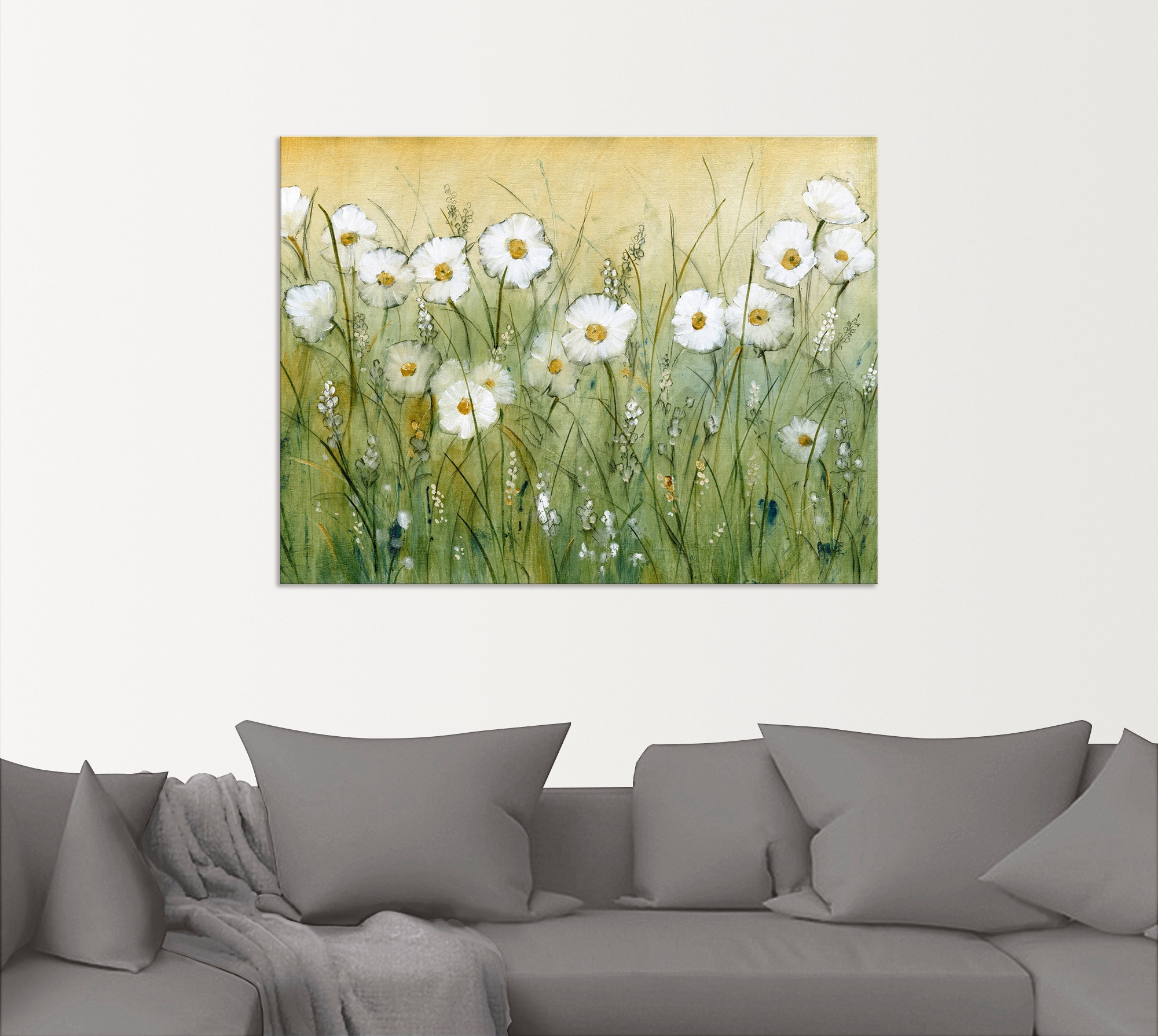 Artland Wandbild "Gänseblümchenfrühling II" 1 Stk. tlg. als Alubild, Outdoo günstig online kaufen