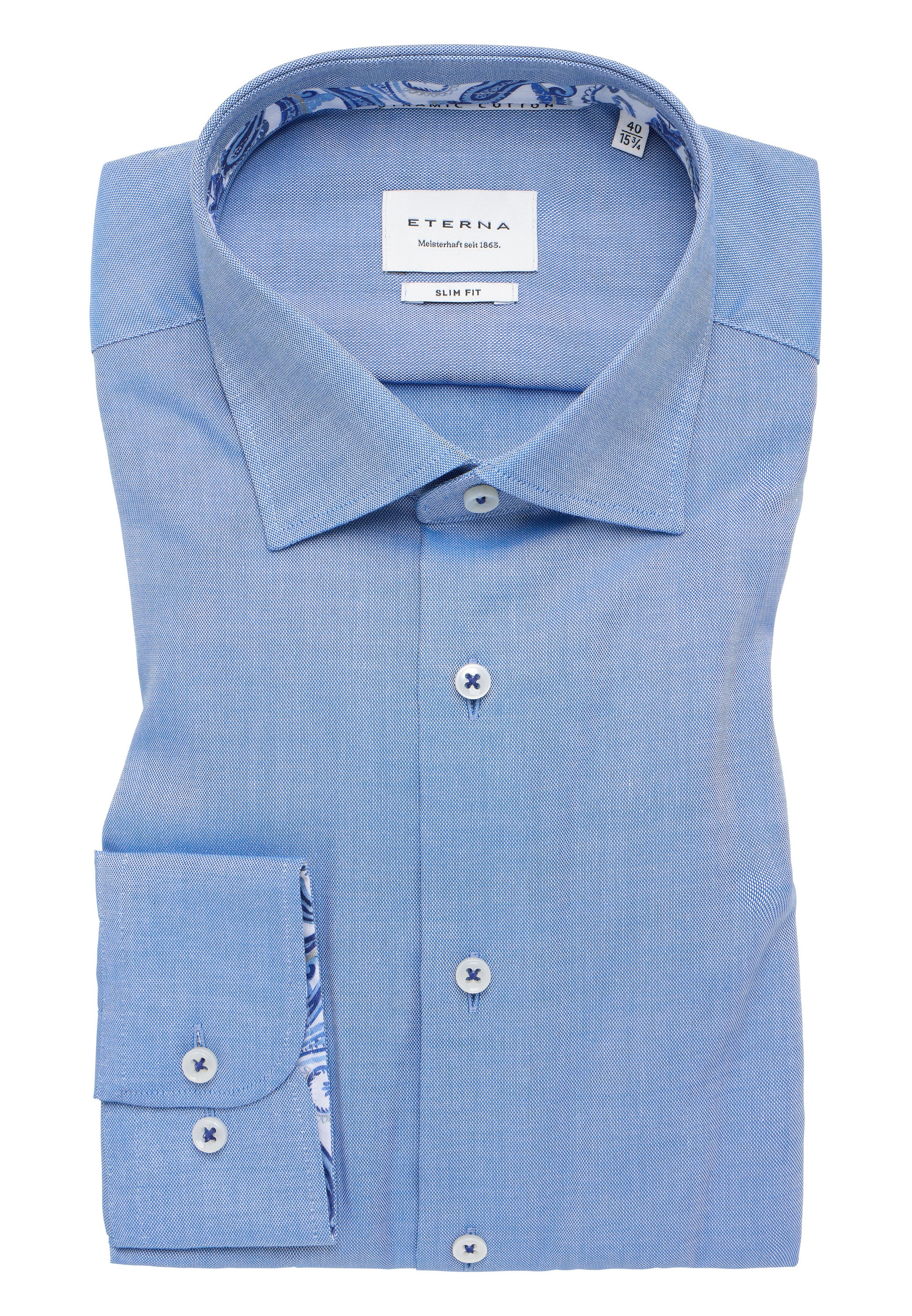 Eterna Langarmhemd »SLIM FIT«, NON IRON (bügelfrei)