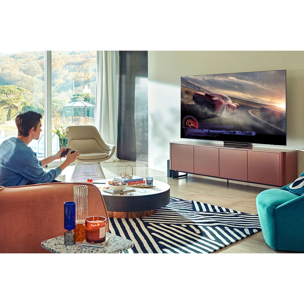 Samsung QLED-Fernseher »GQ50QN90AAT«, 125 cm/50 Zoll, 4K Ultra HD, Smart-TV, Quantum HDR 1500,Neo Quantum Prozessor 4K,Quantum Matrix Technologie