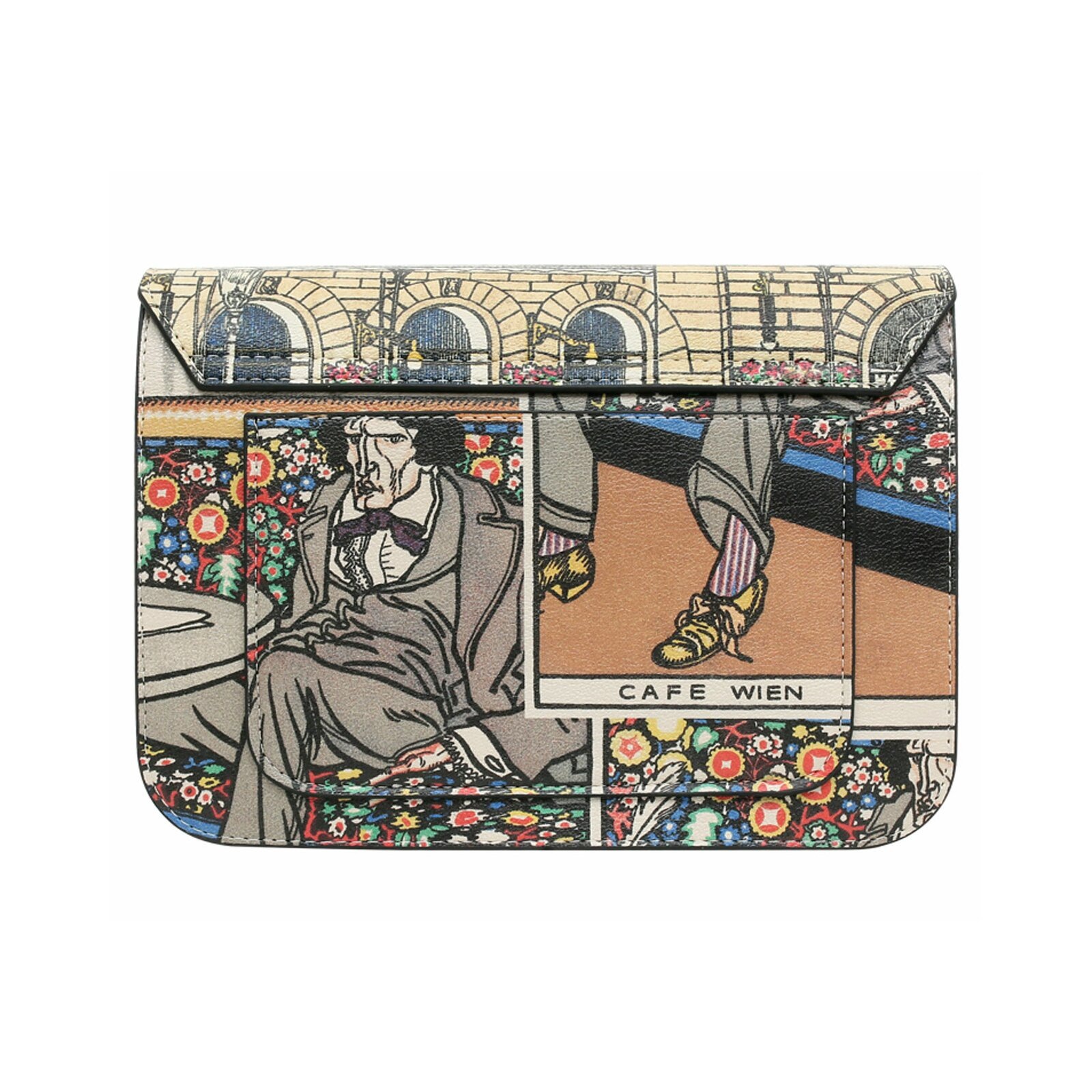 DOGO Handtasche »Cafe Wien«, Vegan