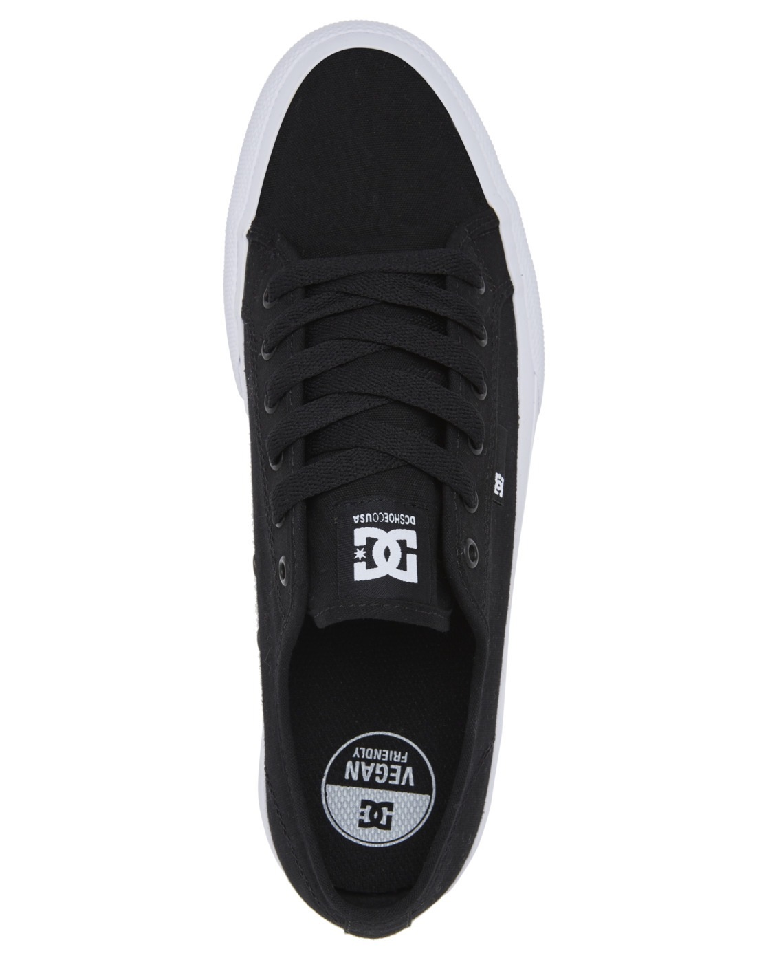 DC Shoes Manual Skate Shoe Black/White EU 46.5 3