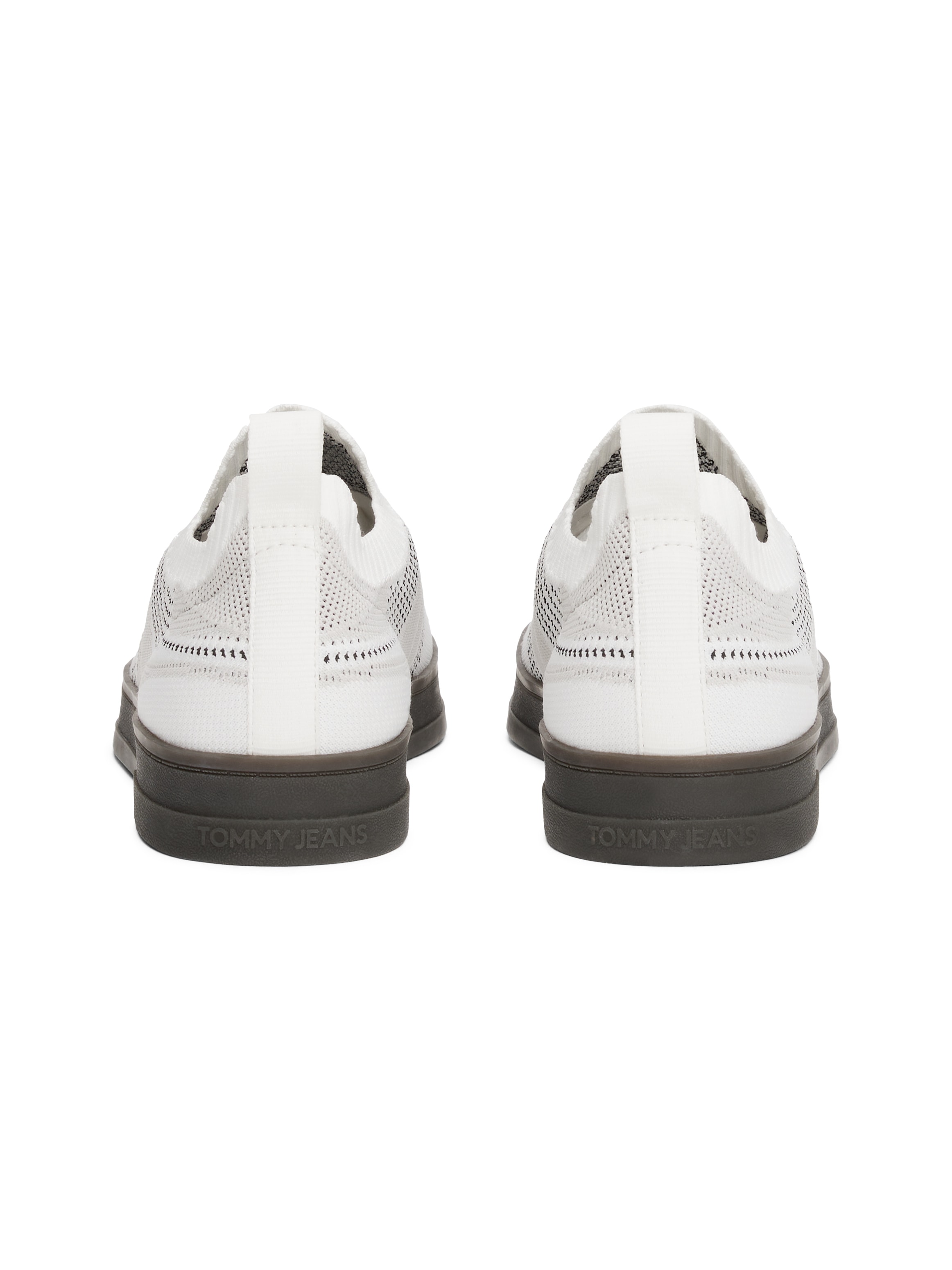 Tommy Jeans Slip-On Sneaker »THE GREENWICH KNITTED«, Freizeitschuh, Halbschuh, Schlupfschuh mit praktischer Anziehlasche