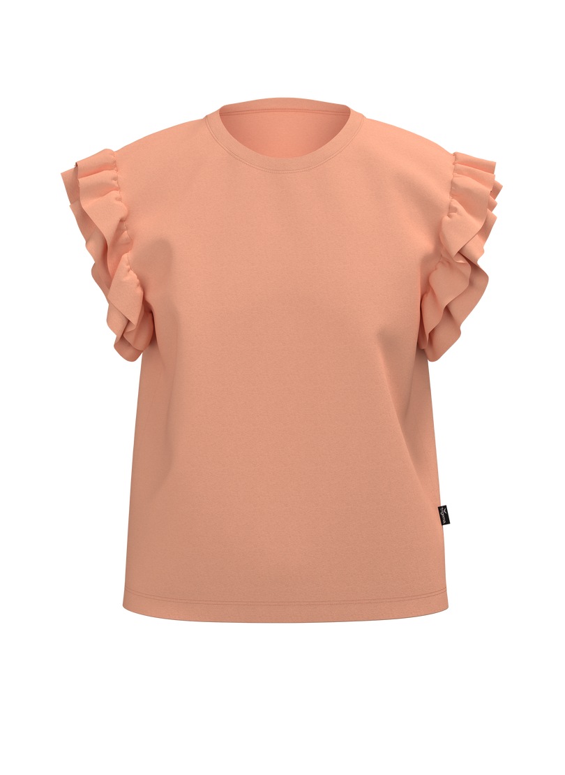 Trigema T-Shirt »TRIGEMA Volant Shirt« 1