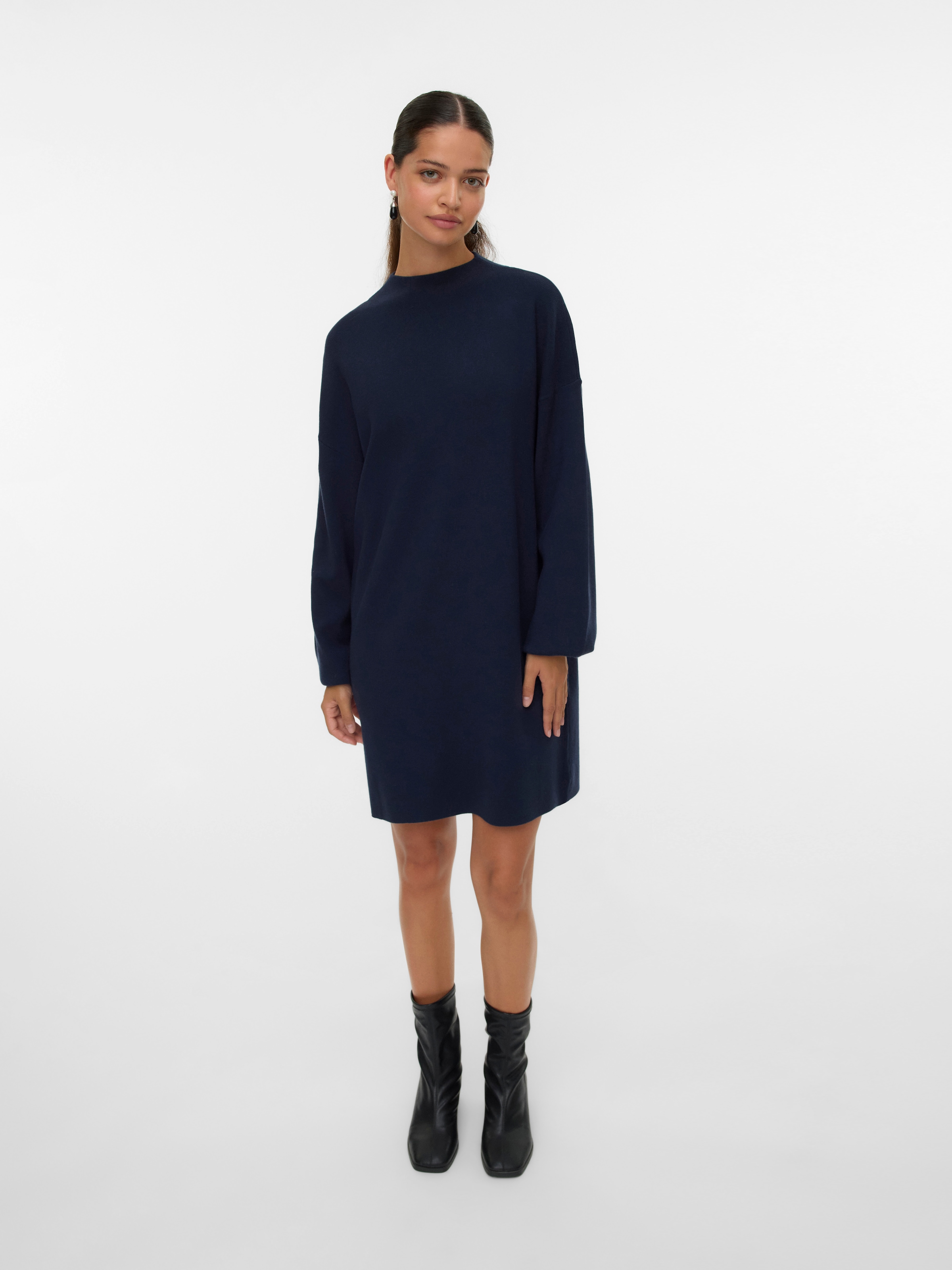 Vero Moda »VMNANCY LS FUNNELNECK DRESS GA NOOS«
