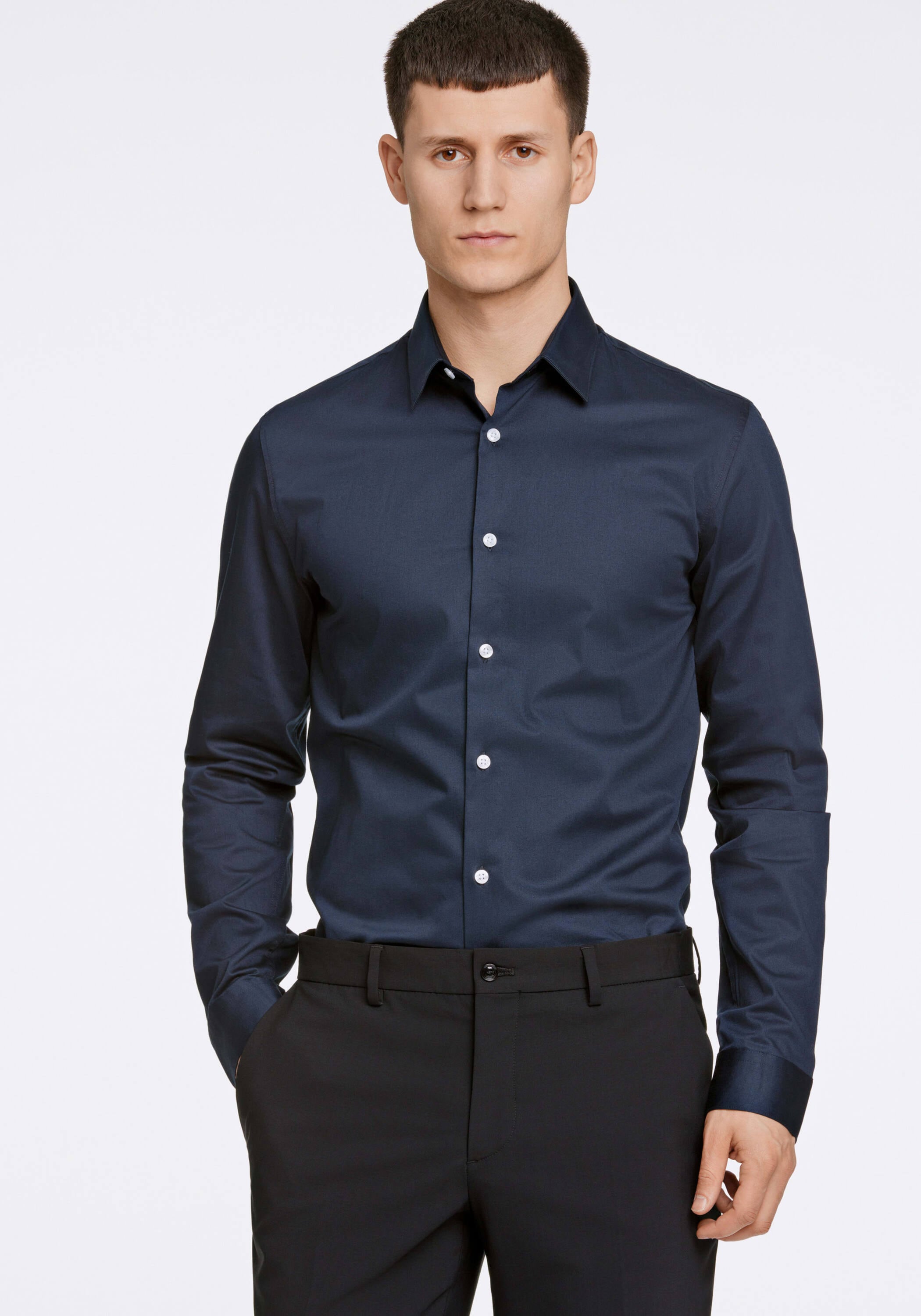 LINDBERGH "Business-Hemd (Langarm) Slim Fit"