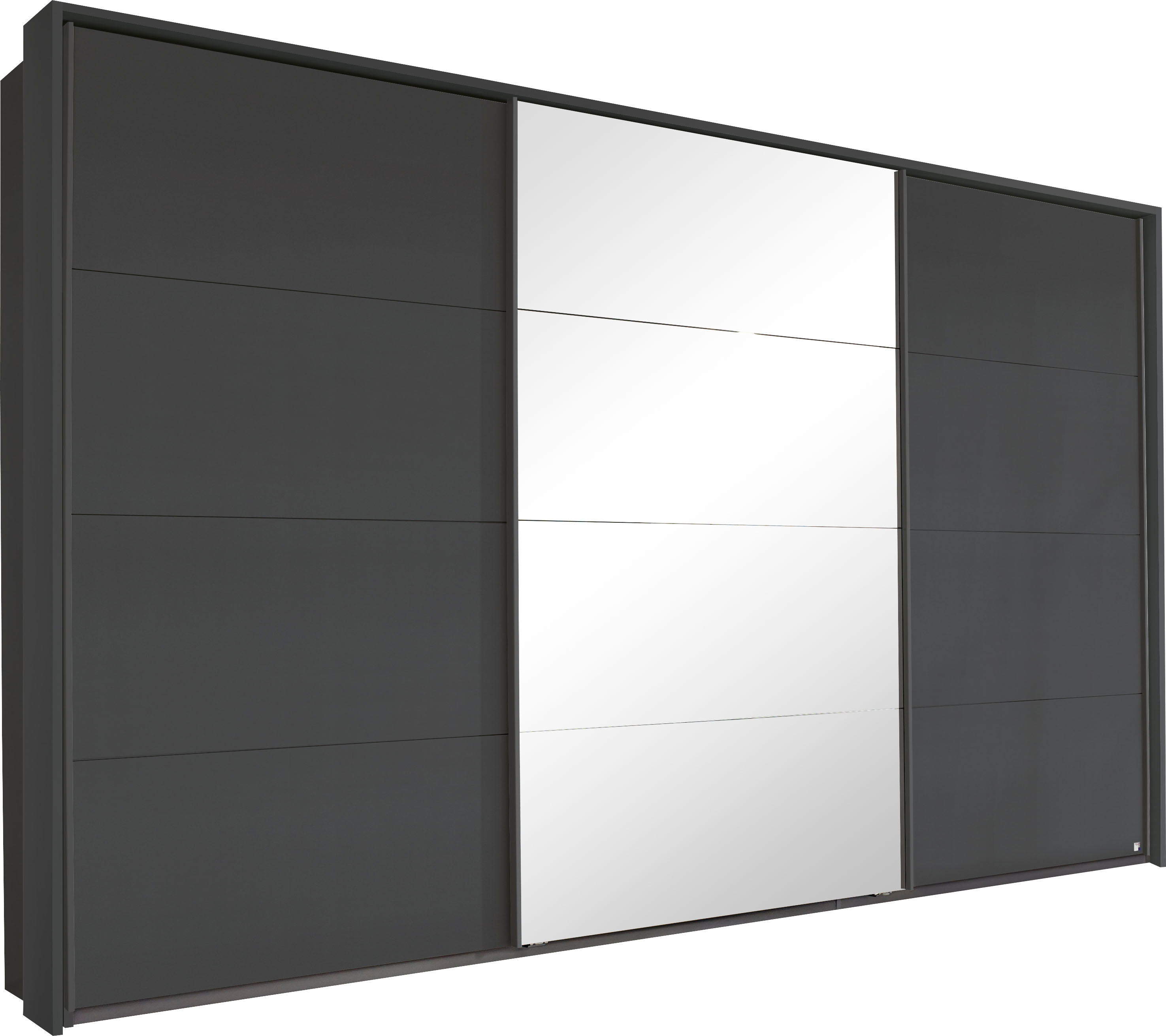 OTTO home Kleiderschrank "Mehrzweckschrank Aktenschrank Möbel Mietswohnung Schlafzimmer TUBONA" Breiten 278/368 cm, Höhen 214/233 cm inkl. Passepartout, Beleuchtung, mit umfangreicher Innenausstattung und Passepartout MADE IN GERMANY