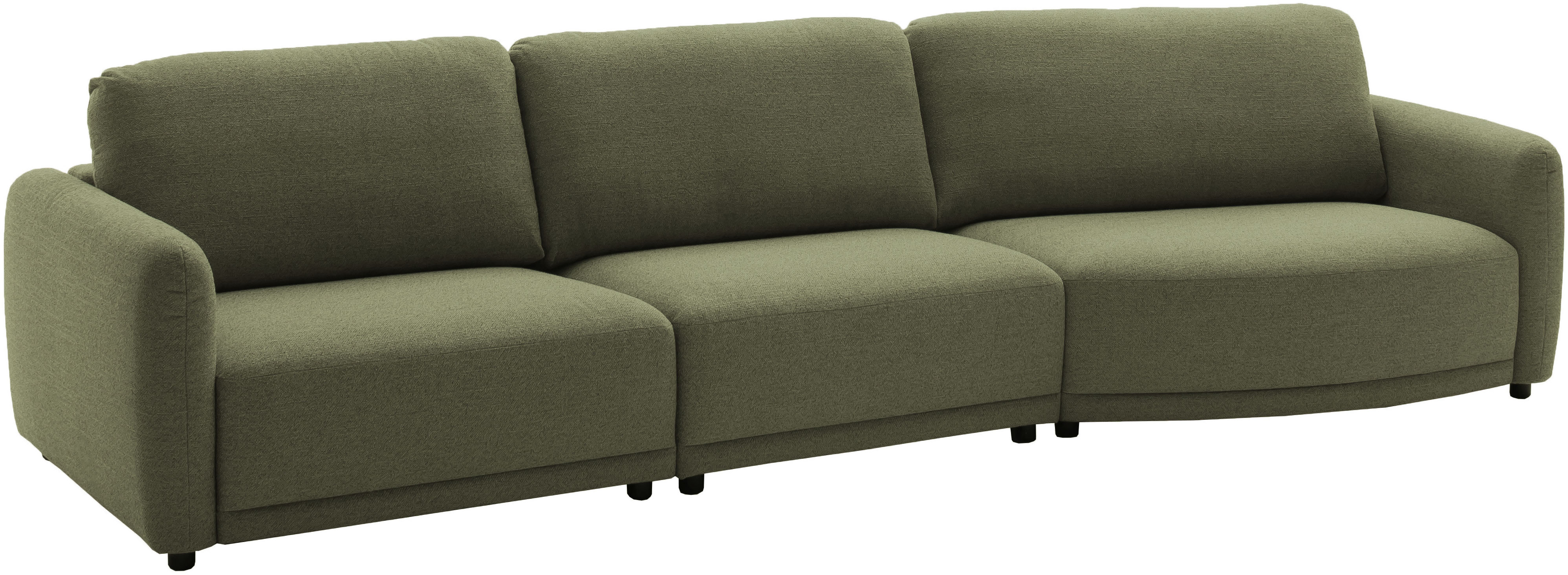 SCHÖNER WOHNEN-Kollektion "Wonder, Mega-Sofa, Modernes Design mit sanfter Rundung, Breite 349cm" Organische Form, Kammerkissen-Komfort & XXL-Maße