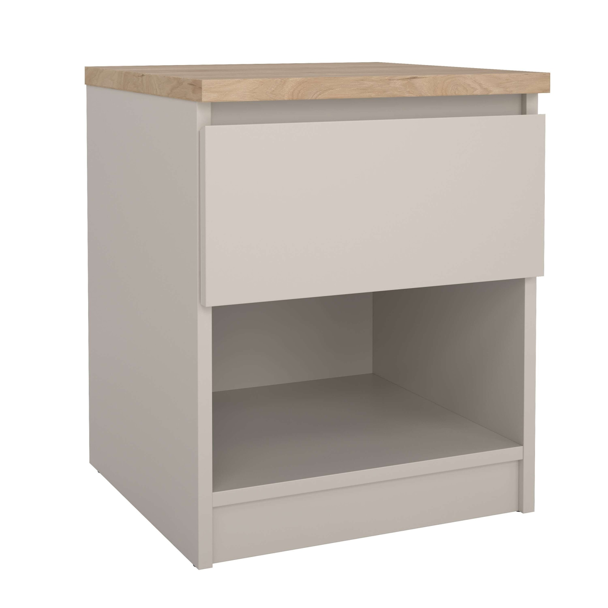 Home affaire Nachttisch "Naia, Nachtkommode, Nachtschrank, Beistelltisch" mit 1 Schublade, Breite 40 cm, Höhe 50 cm
