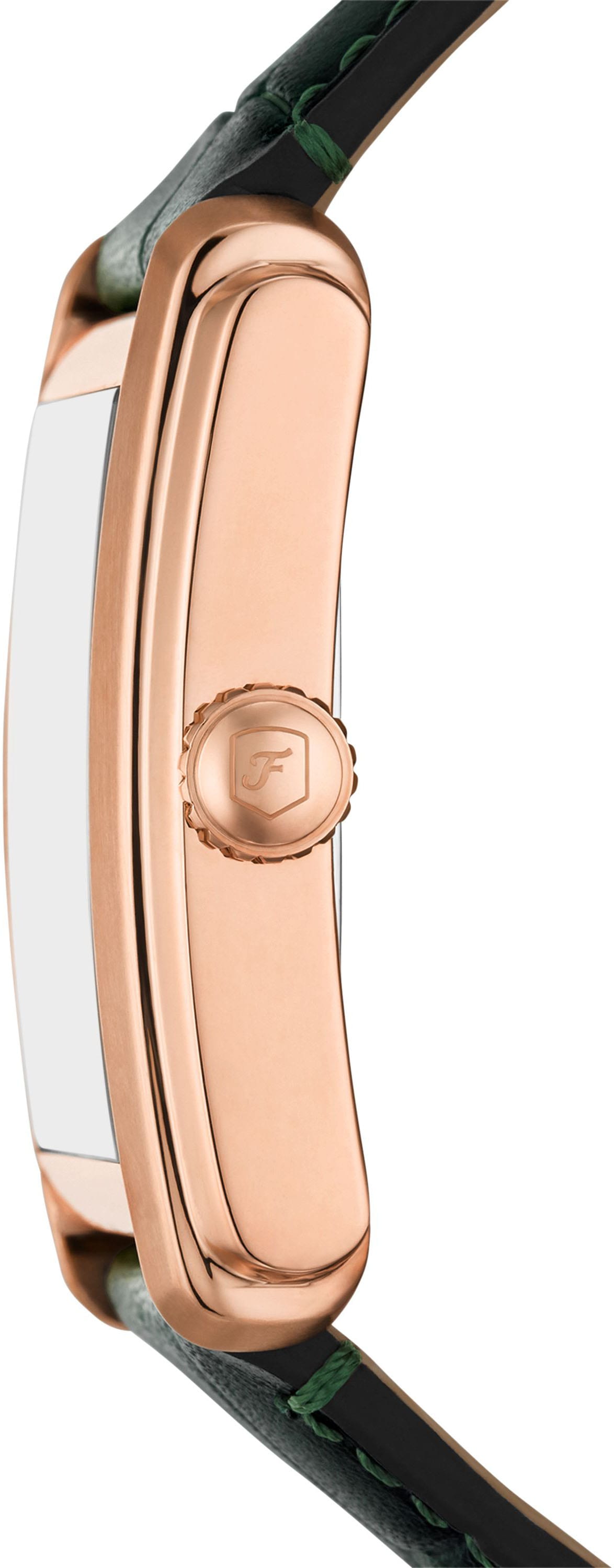 Fossil Quarzuhr »CARRAWAY«, Armbanduhr, Herrenuhr, Lederarmband, analog