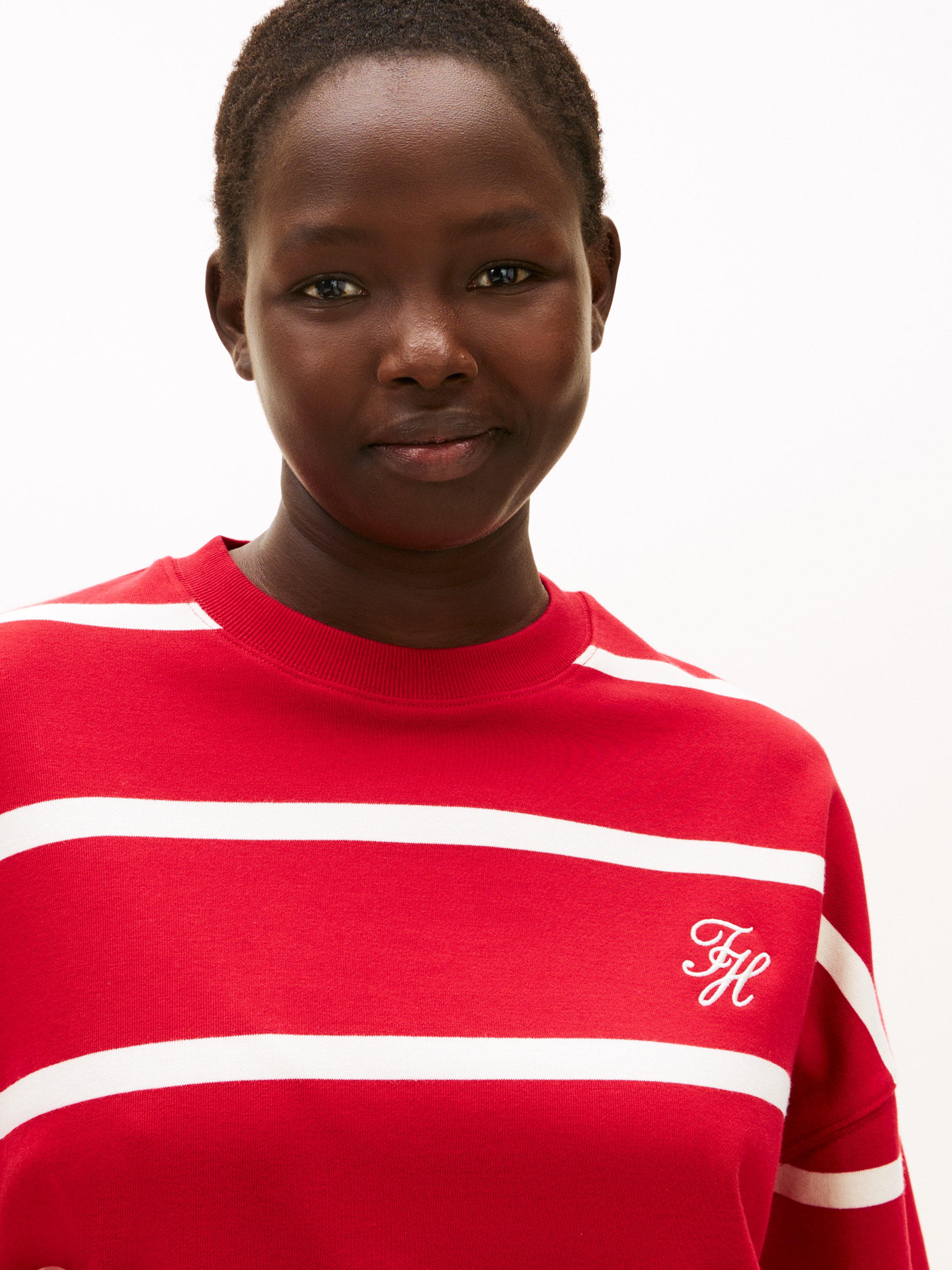 Tommy Hilfiger Curve Sweatshirt »CRV TH SCRIPT MDRN TERRY SWTSHRT«
