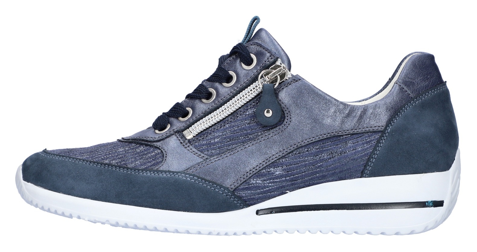 Waldläufer Keilsneaker »HIMONA«, Halbschuh, Schnürschuh, Komfortschuh mit Reißverschluss