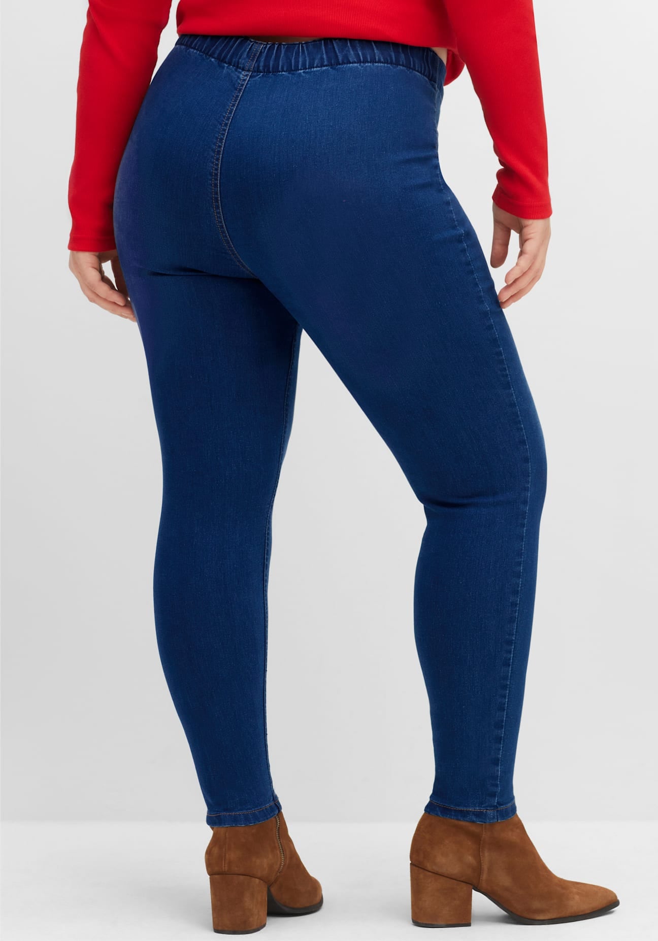 Sheego Jeansleggings, (2 tlg.)