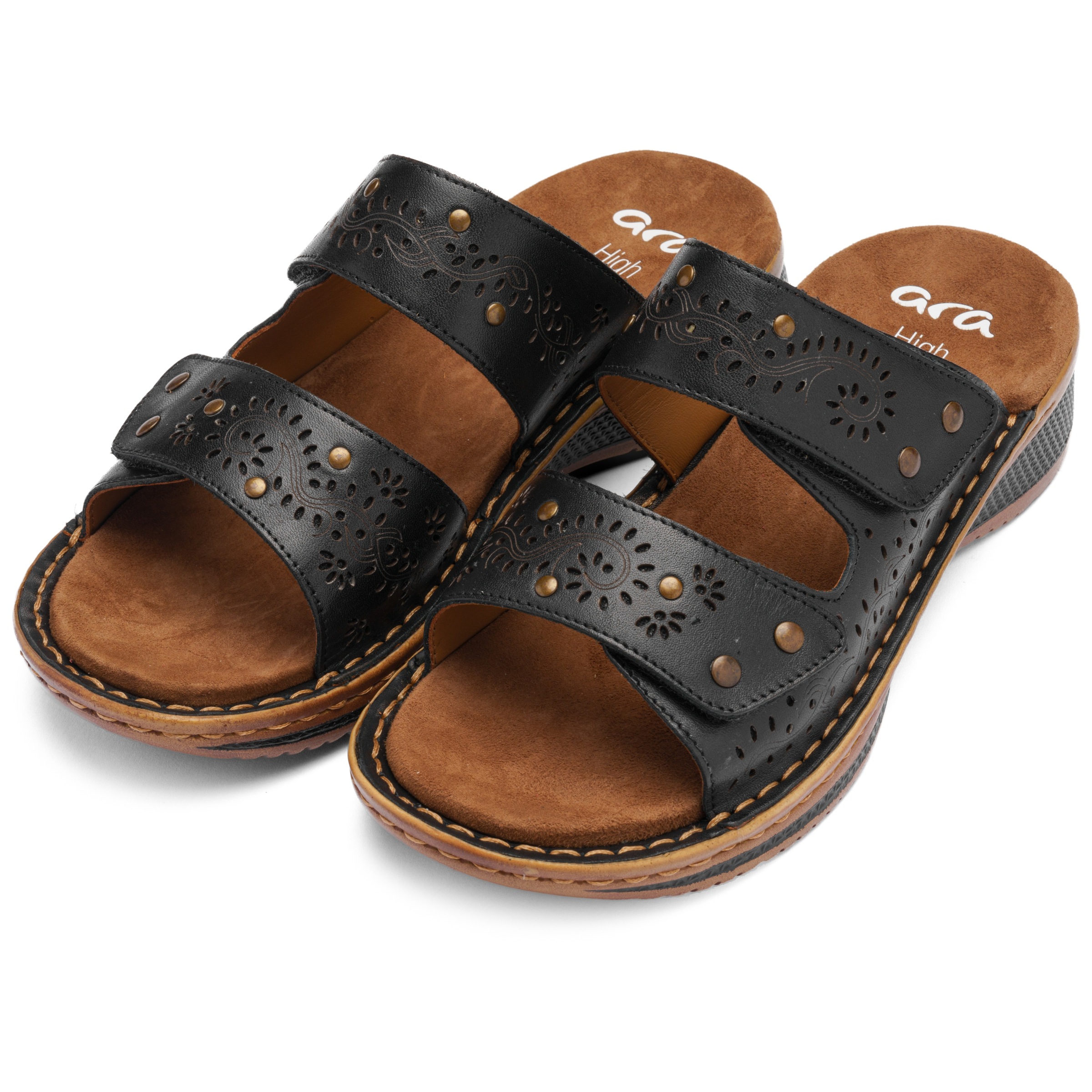Ara Pantolette "HAWAII" Keilabsatz, Schlupfschuh, Sommerschuh, in G-Weite ( günstig online kaufen