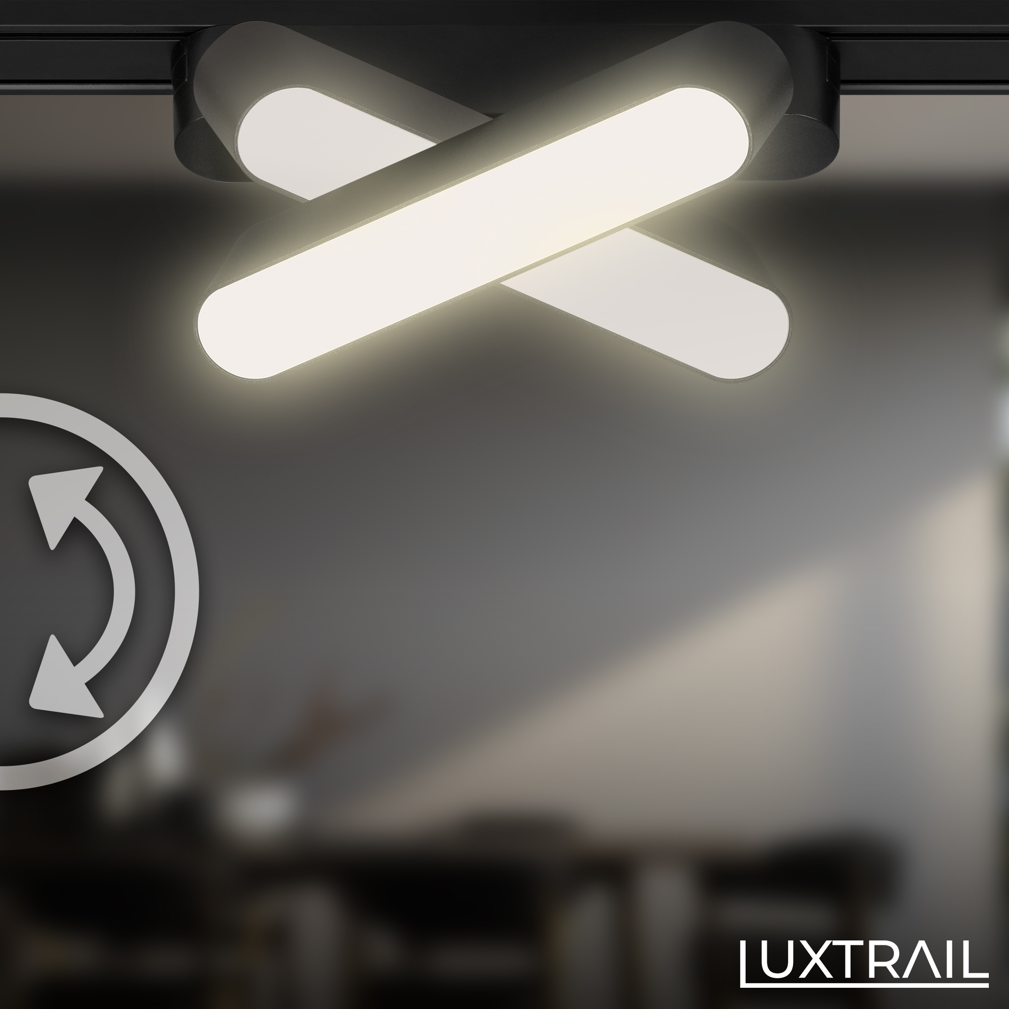 Briloner Leuchten LED Deckenleuchte »LUXTRAIL 8040045«