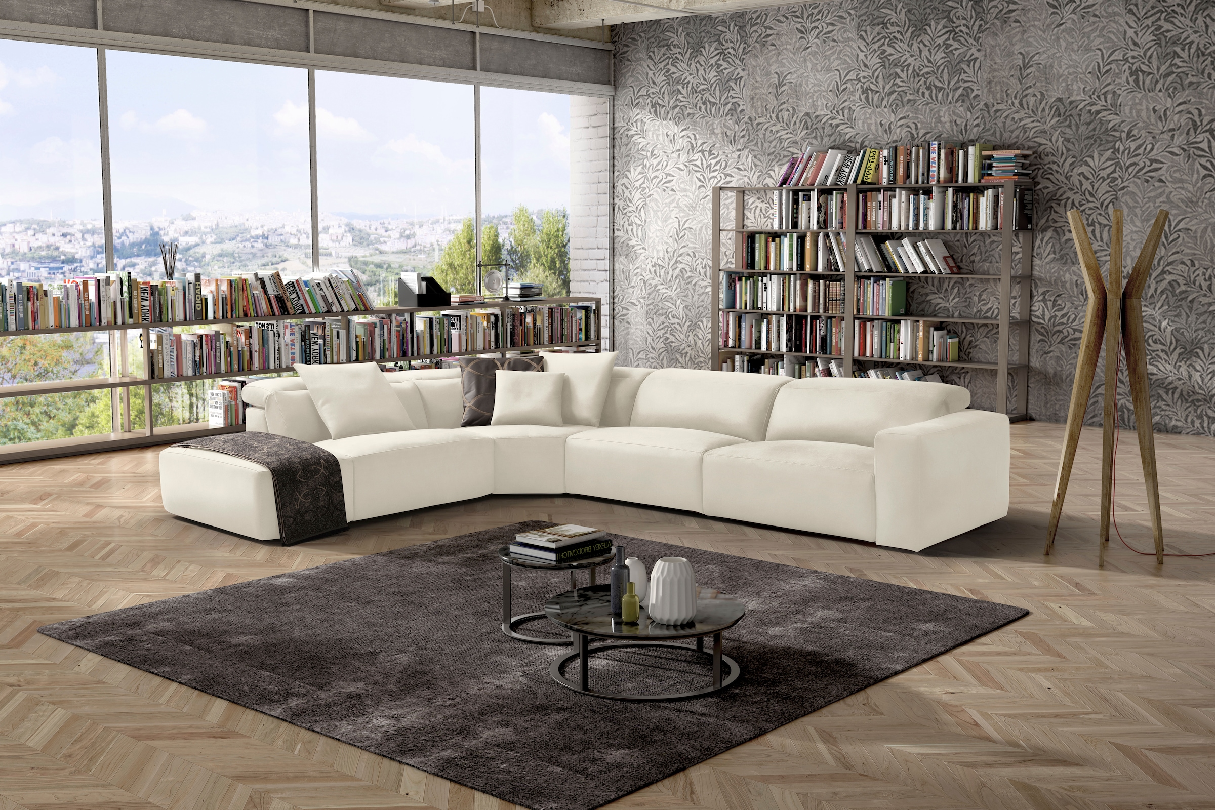 Egoitaliano Ecksofa "Beverly, extravangantes Designsofa mit erstklassigem S günstig online kaufen