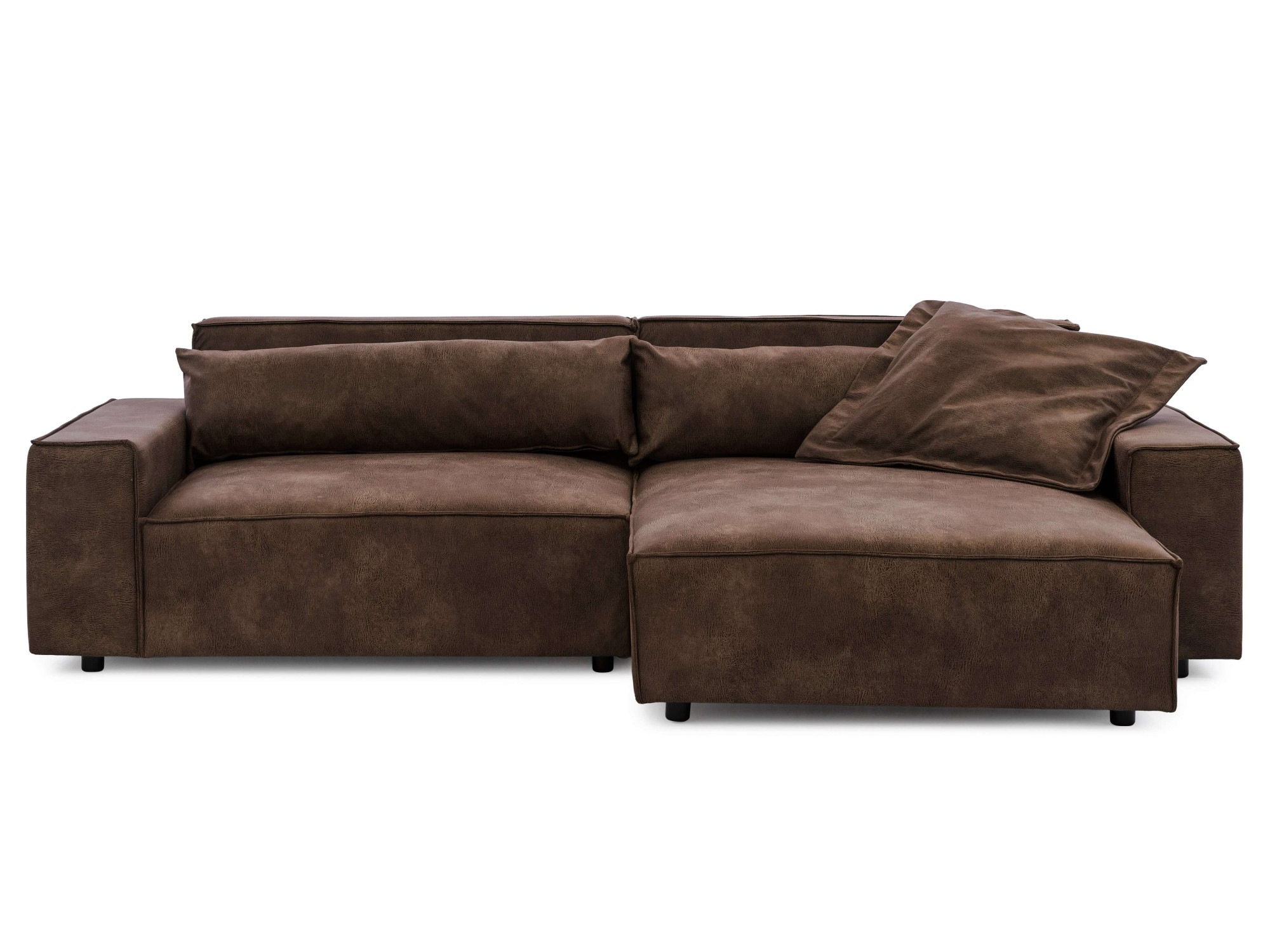 OTTO home Ecksofa "KINLEE Design-Sofa mit Recamiere rechts/links, Maße B/T/ günstig online kaufen