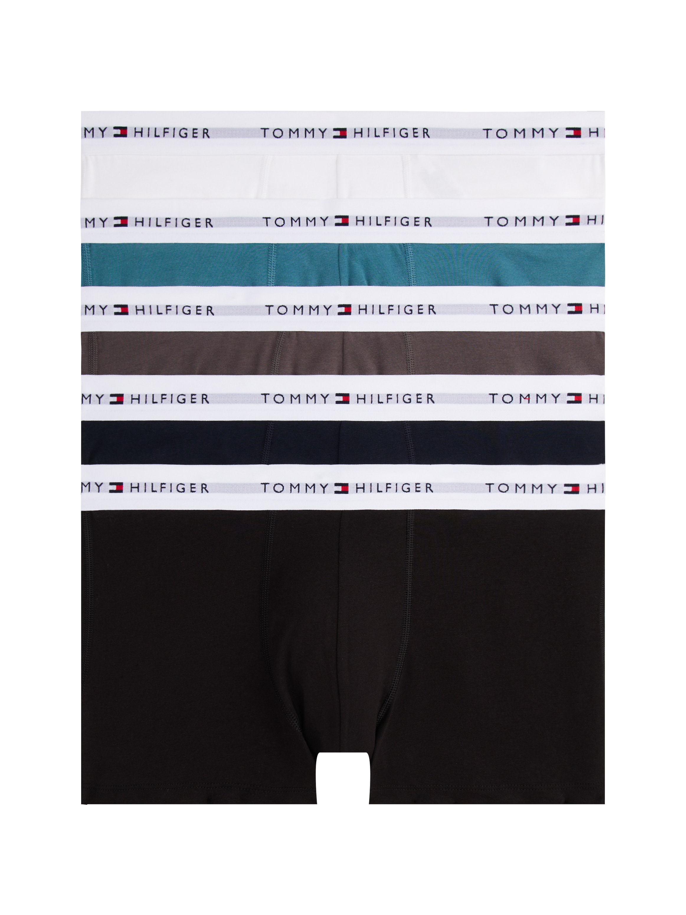 Tommy Hilfiger Underwear Boxer "5P TRUNK" 5 Stk. mit Logobund günstig online kaufen