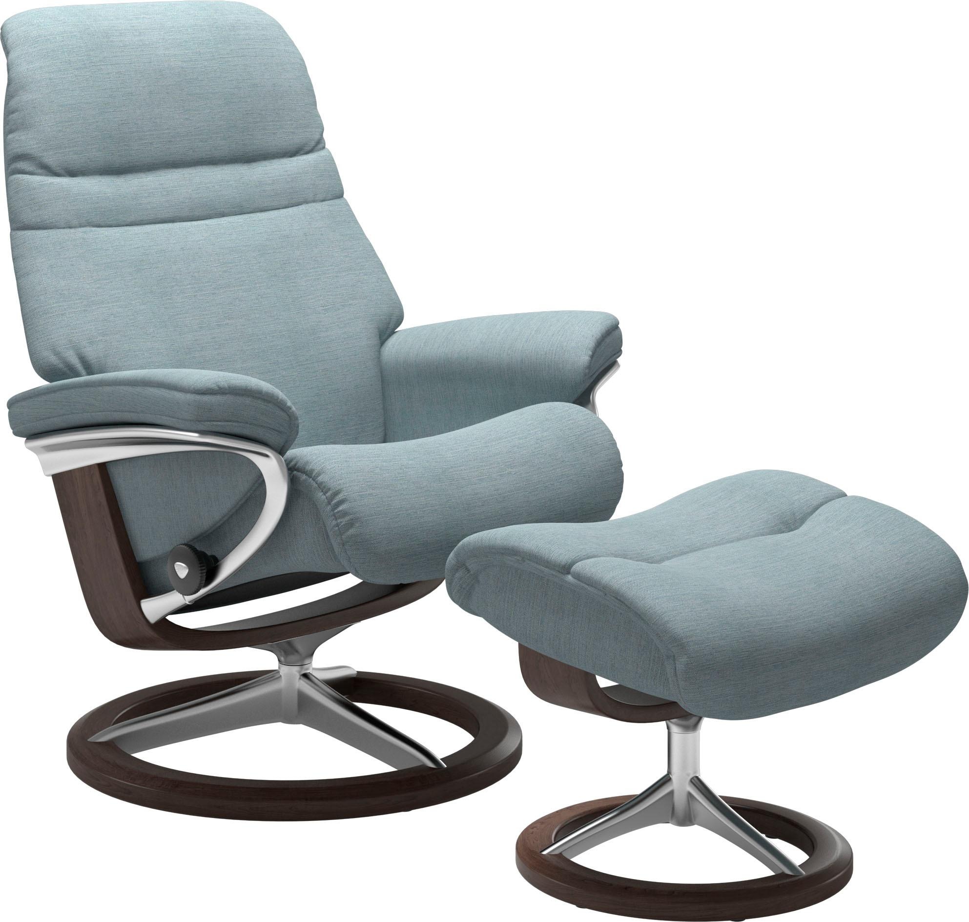 Stressless Relaxsessel "Sunrise", (Set, Relaxsessel mit Hocker), mit Signat günstig online kaufen