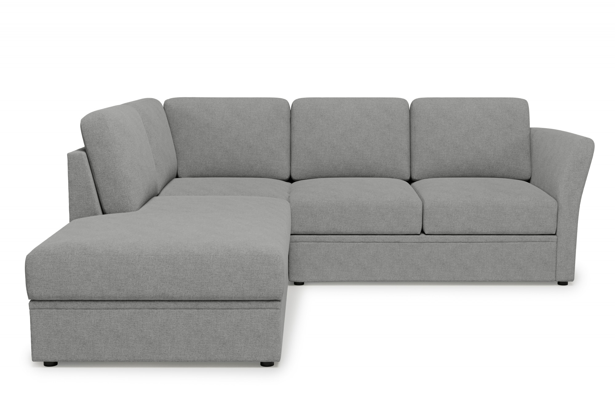 Home affaire Ecksofa »Lavars, L-Form, Schlafsofa«, mit Bettfunktion und Stauraum, in zwei verschiedenen Bezugsqualitäten