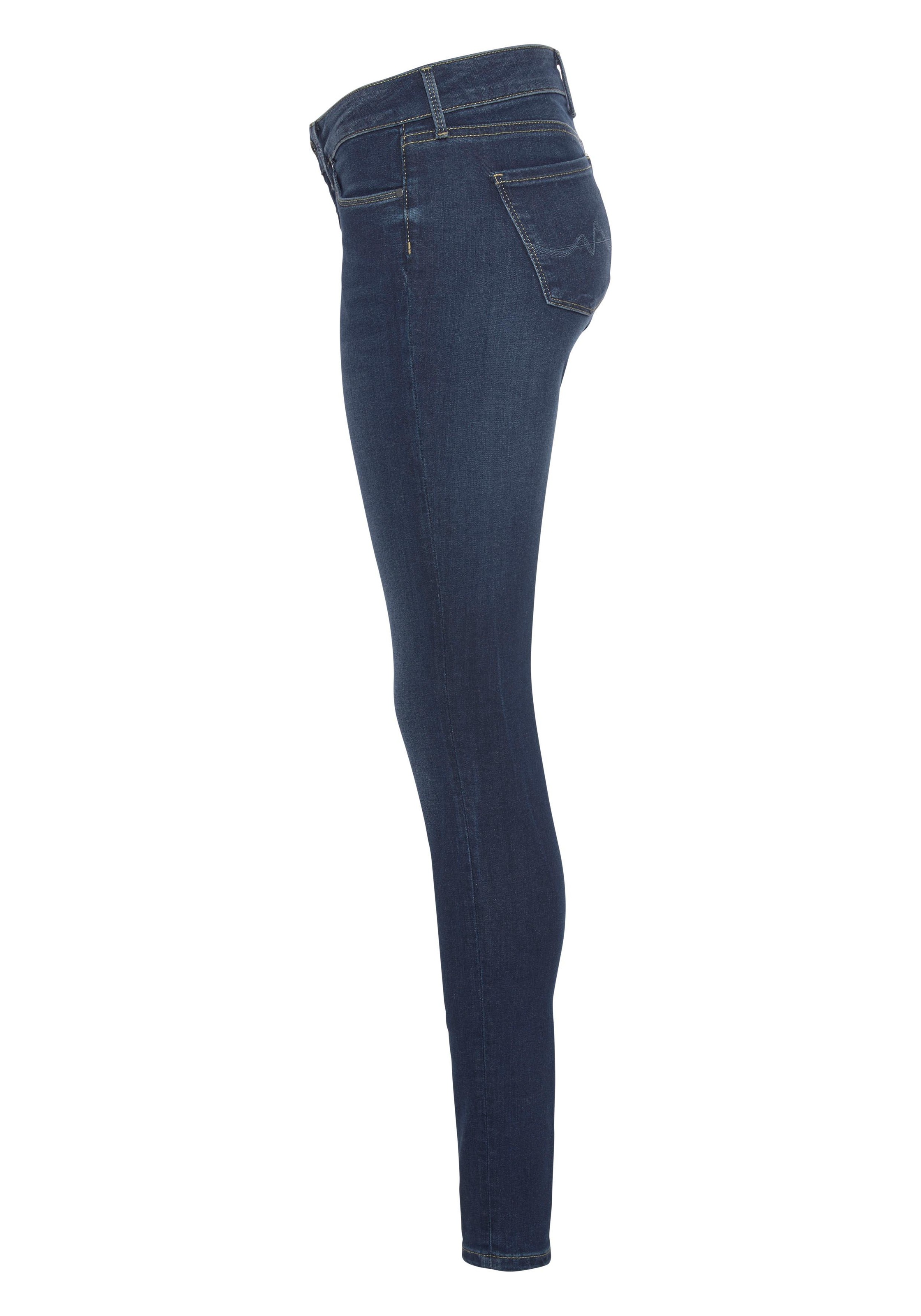 Pepe Jeans Skinny-fit-Jeans »SOHO«, im Stretch-Anteil und bestellen | 1-Knopf BAUR 5-Pocket-Stil mit Bund