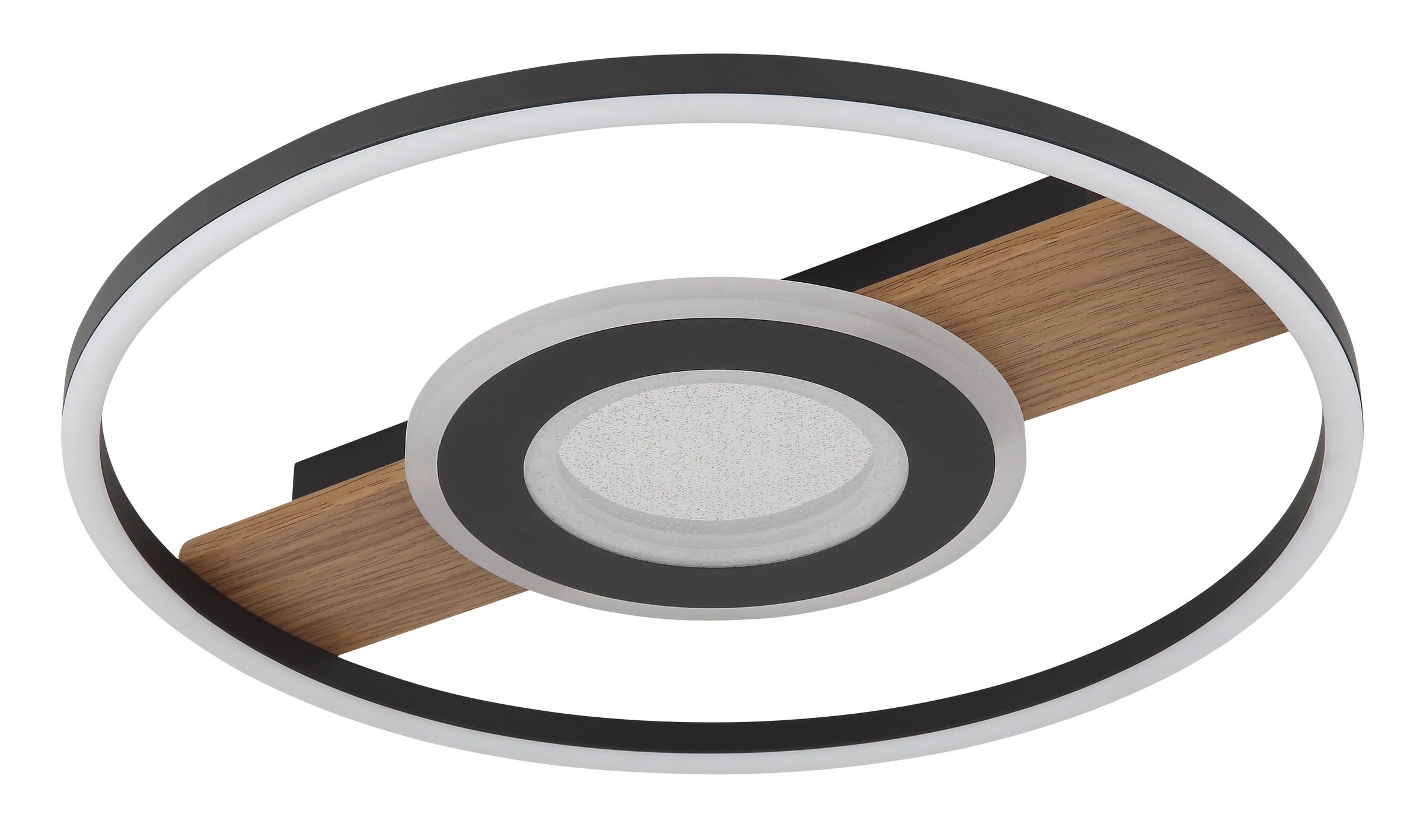 GLOBO LIGHTING Deckenleuchte »PIKARA« LED-Modul 1 Stk. Warmweiß Deckenlampe Wohnzimmer-Leuchte Schlafzimmer-Leuchte Flur Küche