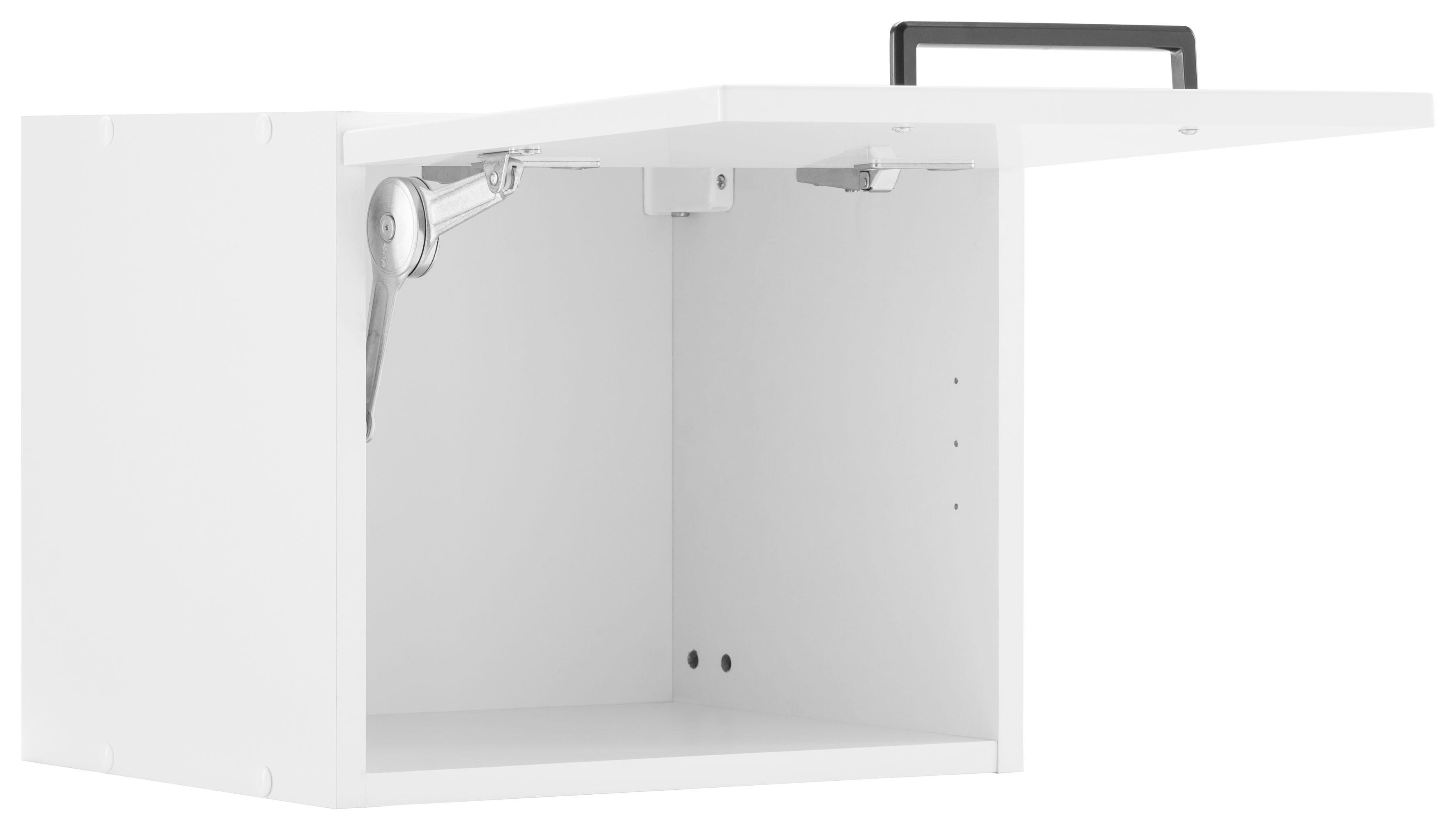 Thumbnail - KOCHSTATION "KS-Tulsa" 40 cm breit, mit 1 Klappe, schwarzer Metallgriff, MDF Front