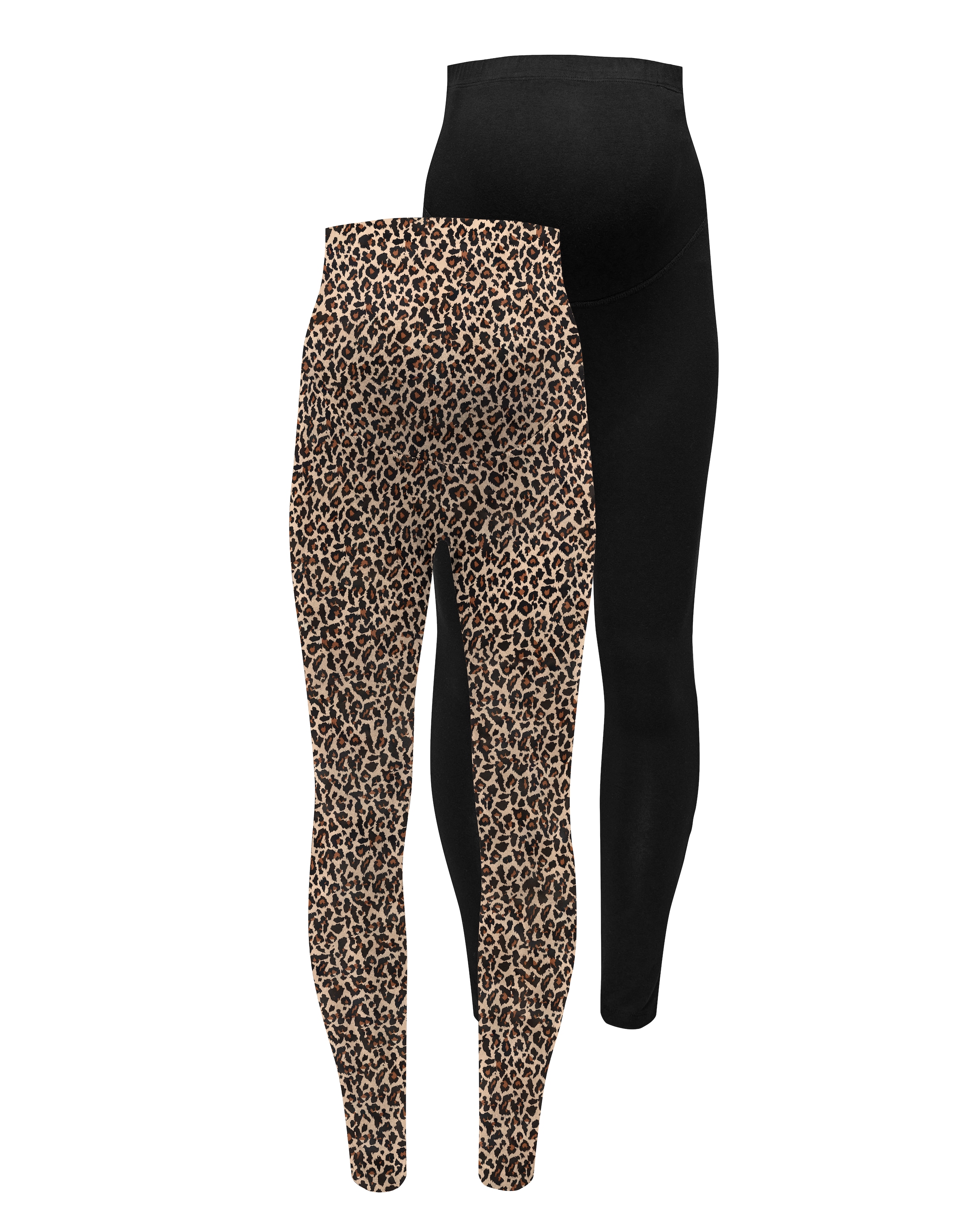 ONLY MATERNITY Umstandsleggings "OLMLOVELY NEW LEGGING 2PCK AOP JRS NOOS" günstig online kaufen