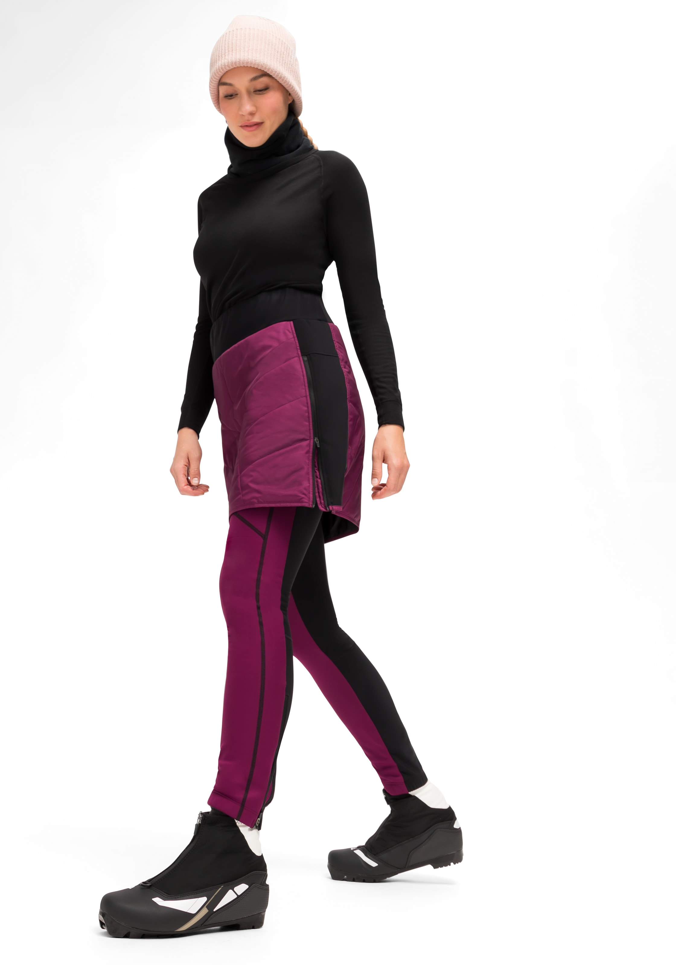 Black Friday Maier Sports Sweatrock »Skjoma Skirt W«, Damen Überrock,  atmungsaktiv und windabweisend, elastischer Bund | BAUR