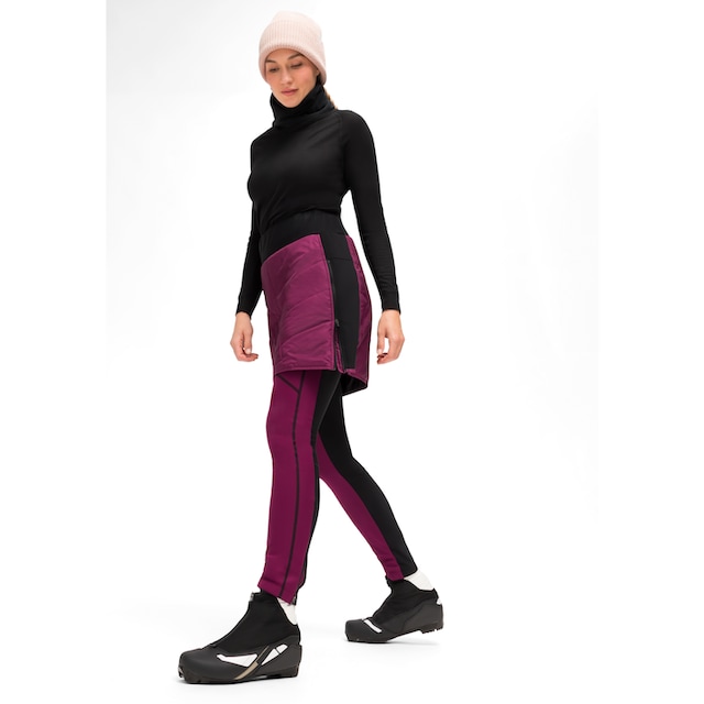 Bund Skirt Black Damen BAUR und Maier Sports »Skjoma Friday windabweisend, Überrock, Sweatrock W«, atmungsaktiv elastischer |
