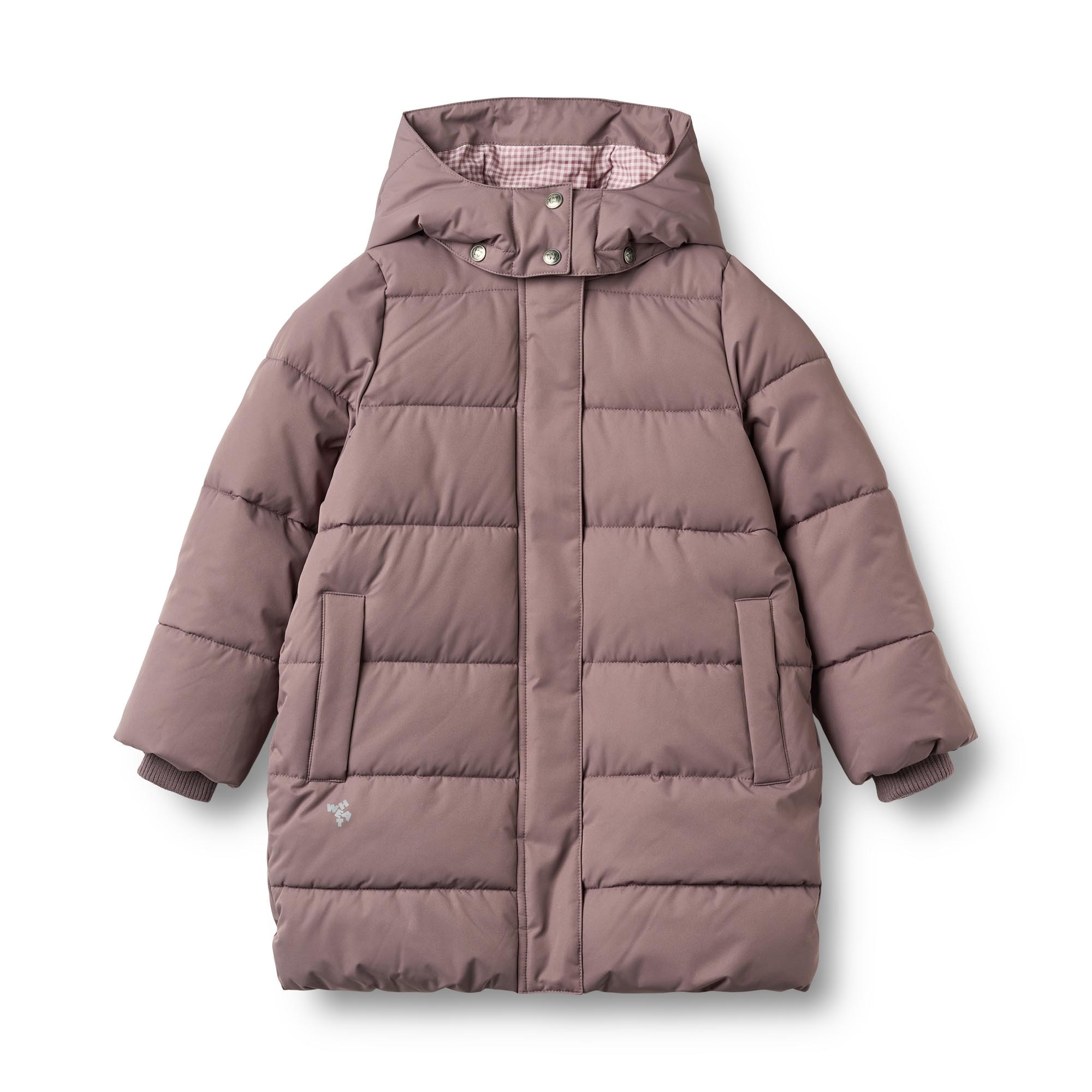 WHEAT Steppjacke "Puffer Coat Yrsa" mit Kapuze Kunstfaser, wasserdicht, atmungsaktiv, Reflektor