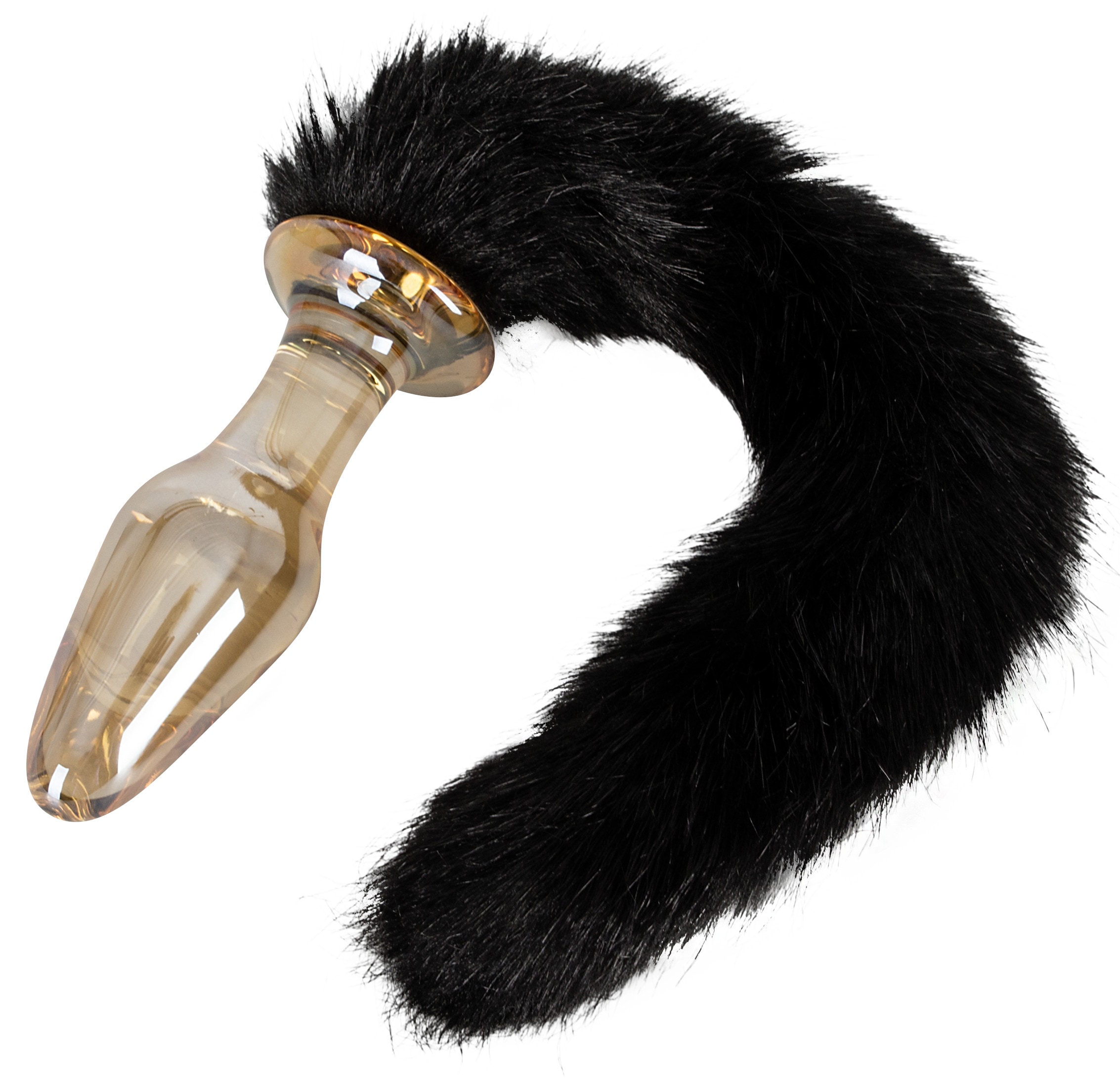 You2Toys Anal-Stimulator »Analplug mit Schweif Glas-Plug mit Schweif« ()