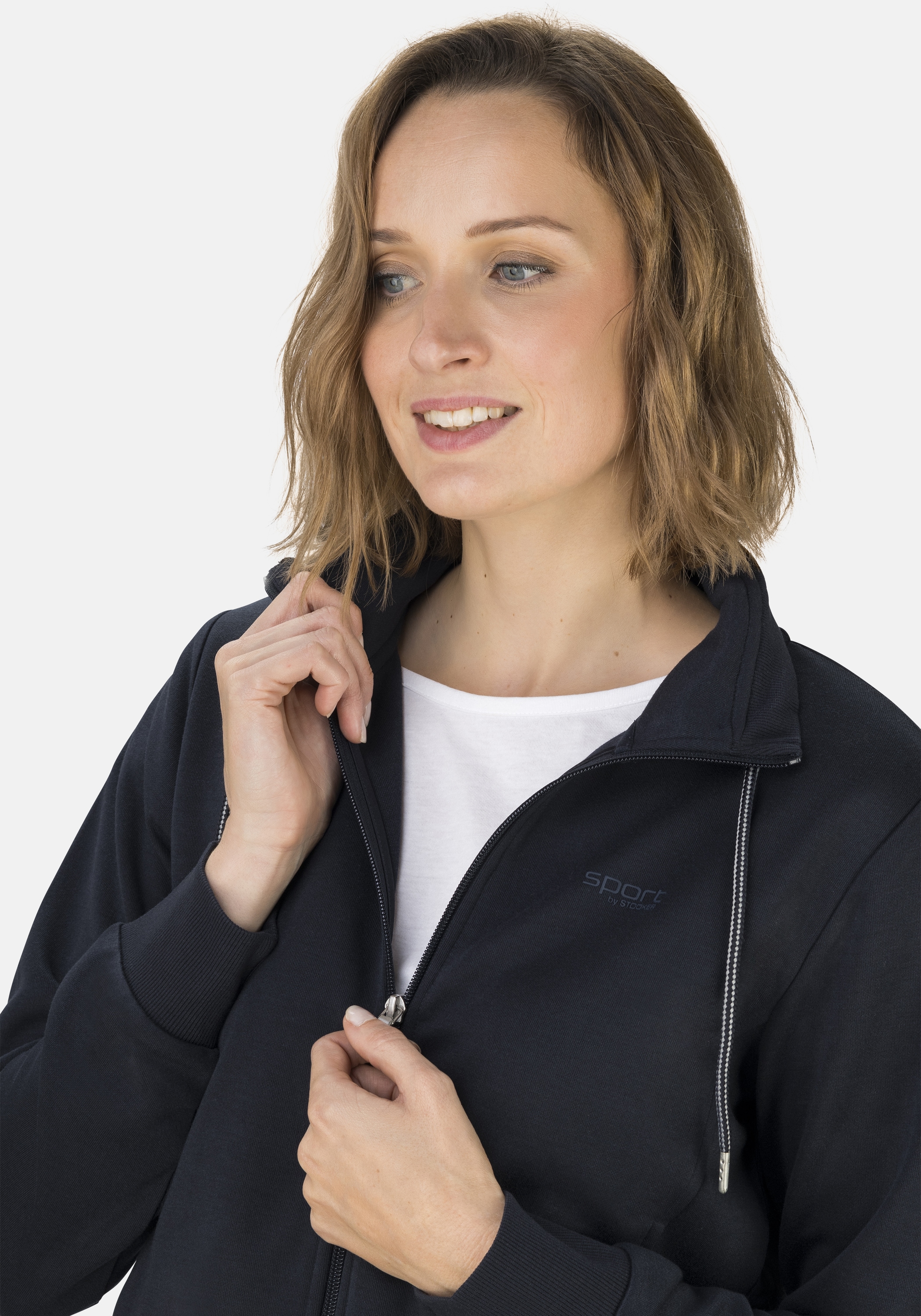 STOOKER WOMEN Sweatjacke »Jane Sweatjacke«, Sweatjacke Sport Synthetic für Damen