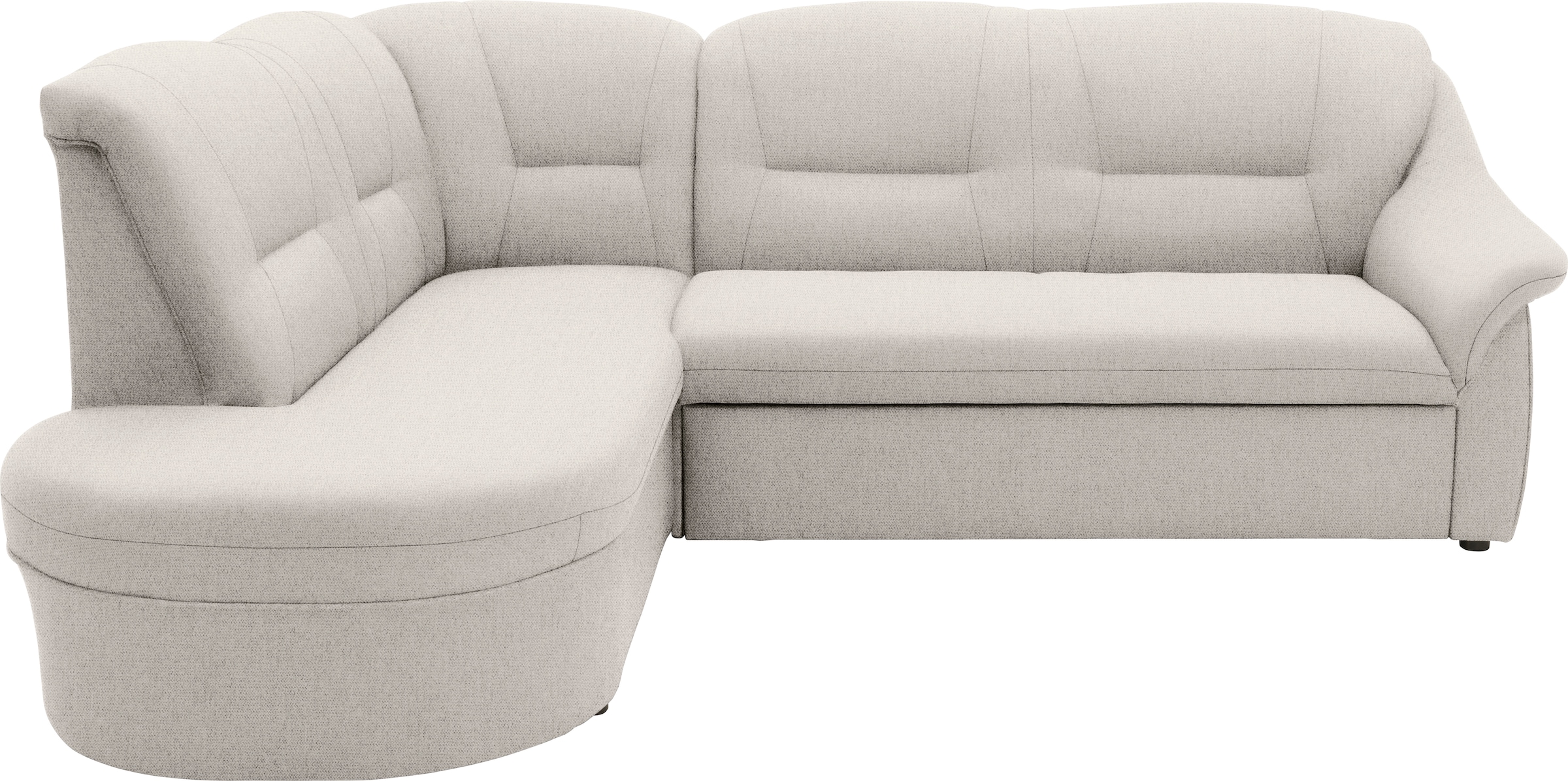DOMO collection Ecksofa "Faenza für kleine Räume, Stellmaße 232,176cm, komf günstig online kaufen