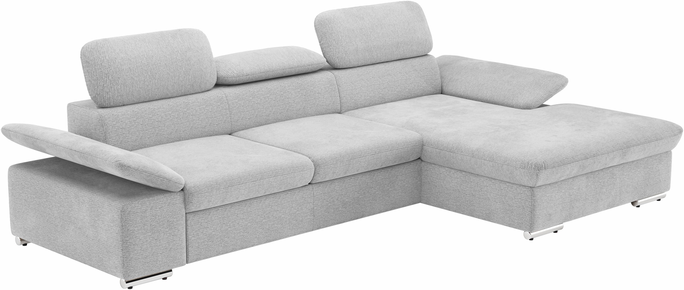 sit&more Ecksofa »Valantine L-Form«, inkl. Kopf- und Armteilverstellung, wahlweise mit Bettfunktion