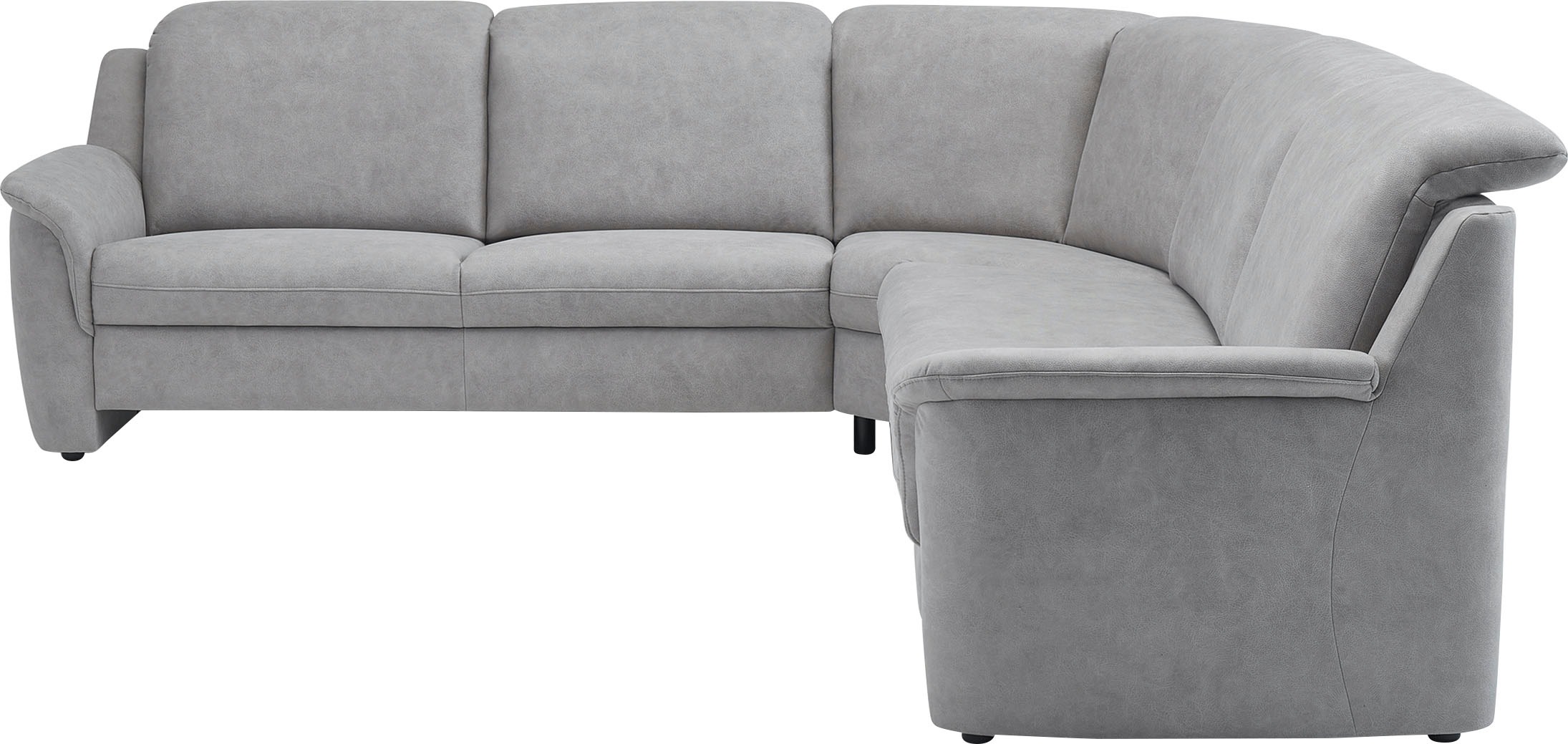 VILLA BECK Ecksofa »Garda L-Form«, (4 St.), inklusive Kopfteilverstellung, Stellmaß 277x245cm