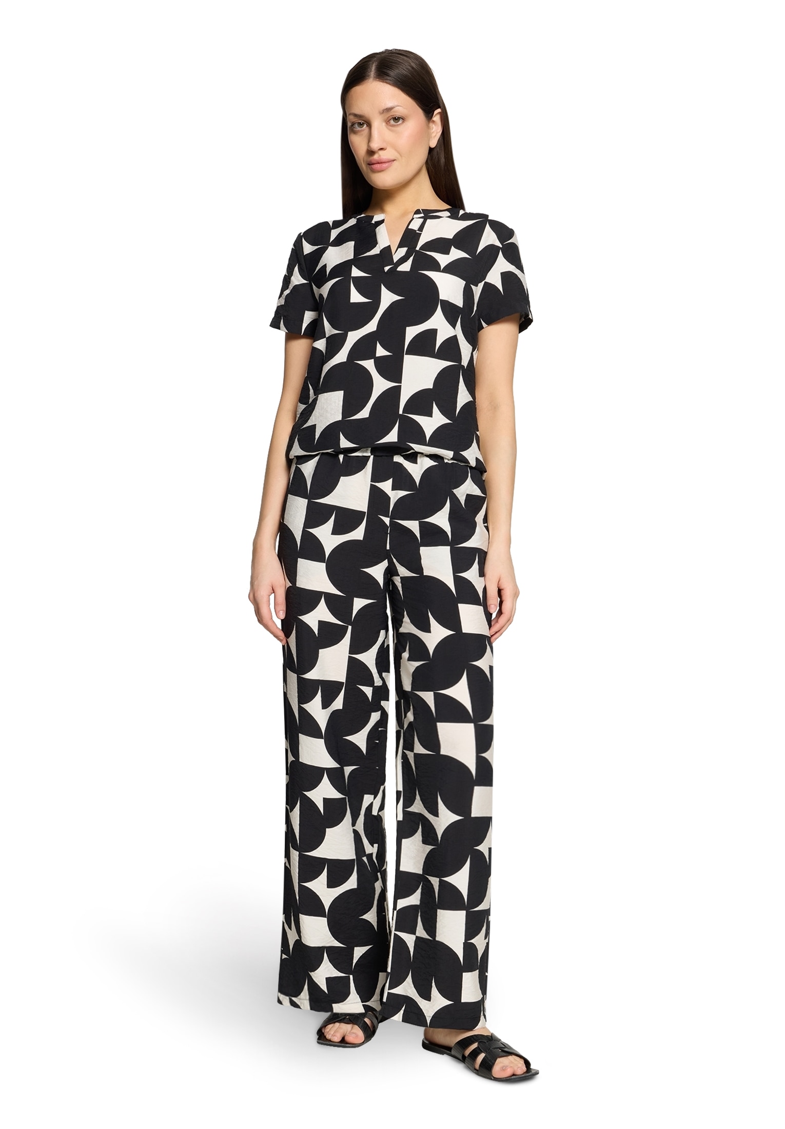Betty&Co Schlupfbluse »Damen kurzarm«