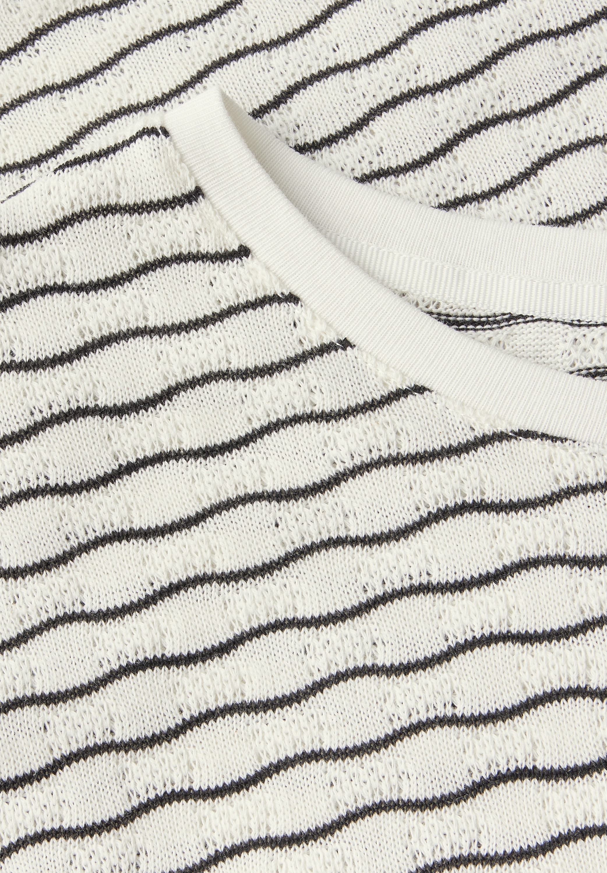 STREET ONE Shirttop, mit Streifen Muster
