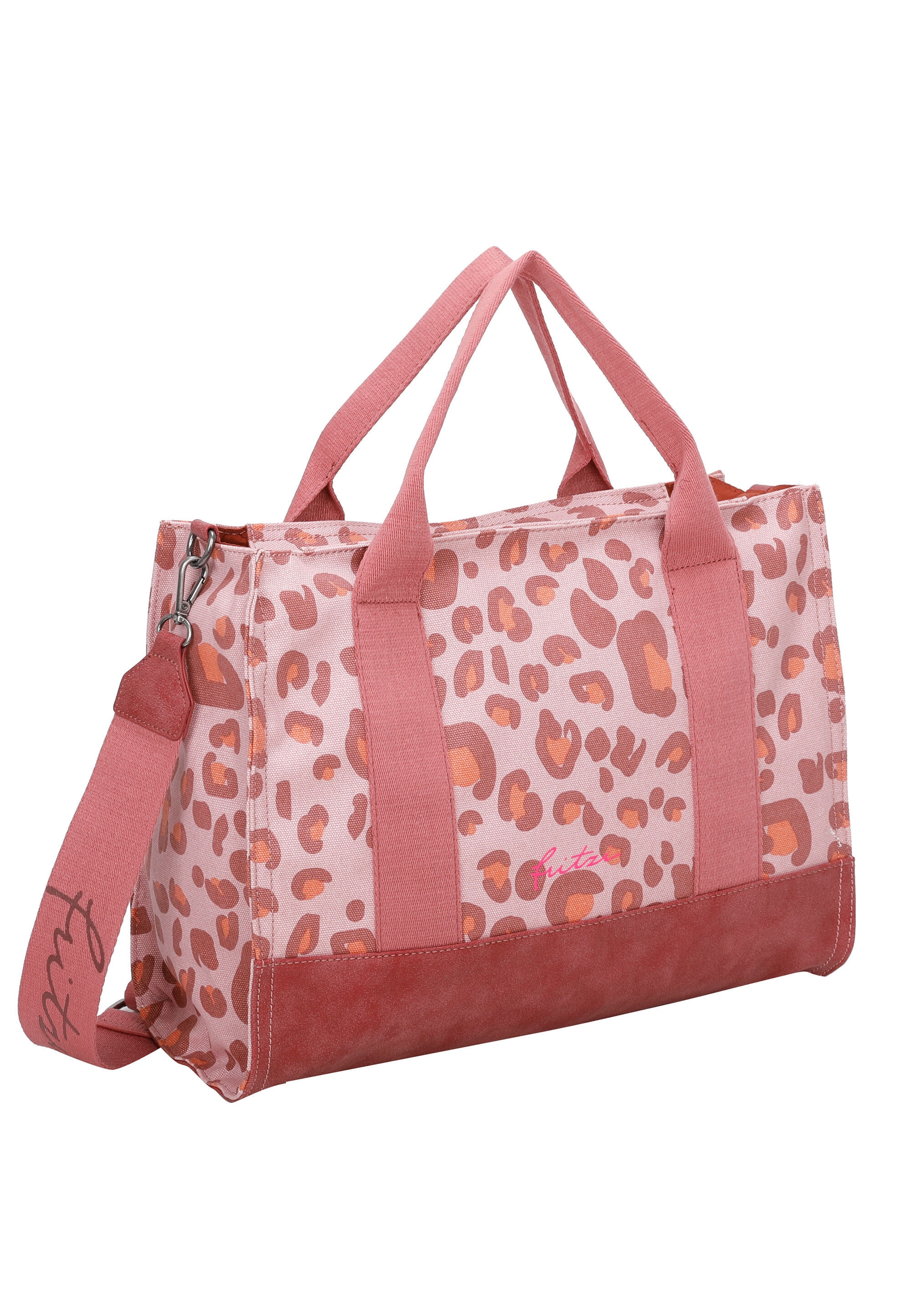 Fritzi aus Preußen Shopper »Canvas Tote Bag« mit Leomuster
