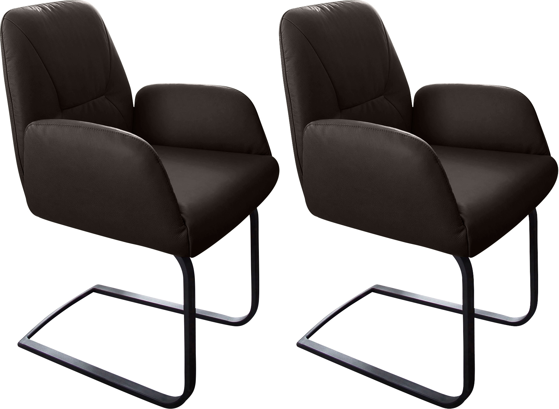 W.SCHILLIG Freischwinger "ole" (Set) 2 Stk. Longlife Xtra-Leder Z59 2er- od günstig online kaufen