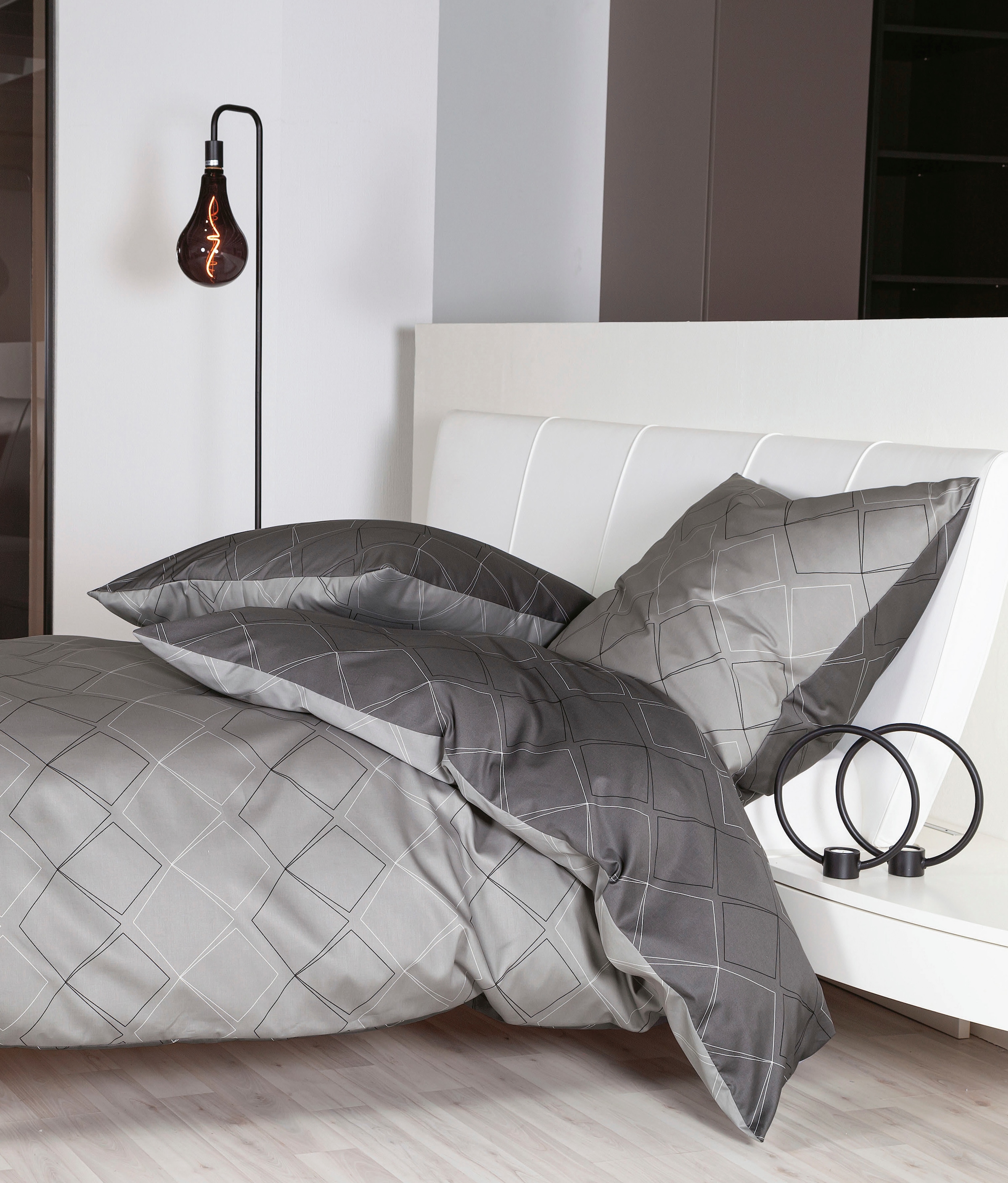 Janine Wendebettwäsche "J. D. 87053" 2 Stk. tlg. Bettwäsche aus Baumwolle, günstig online kaufen