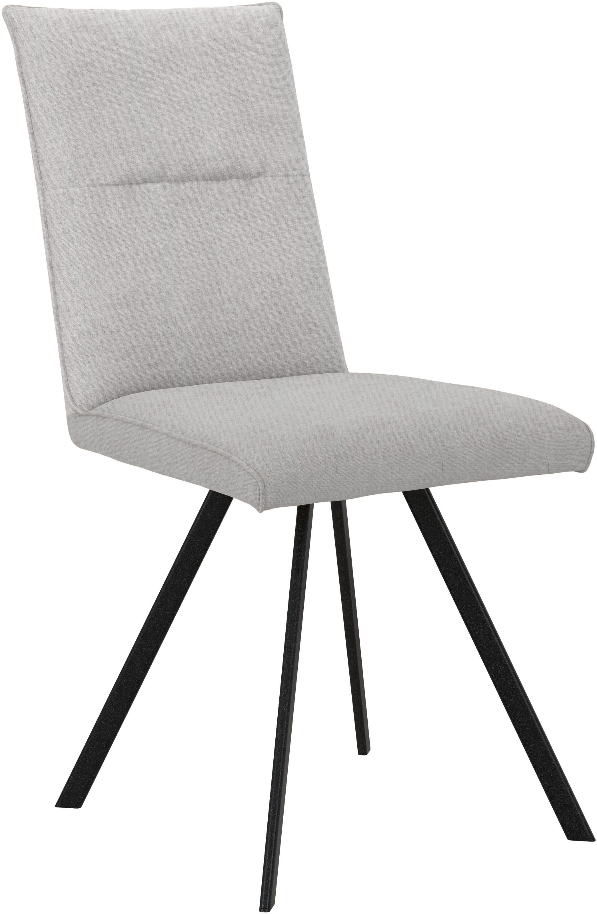 Home affaire 4-Fußstuhl "Sava", (Set), 2 St., Chenille, Metallgestell günstig online kaufen