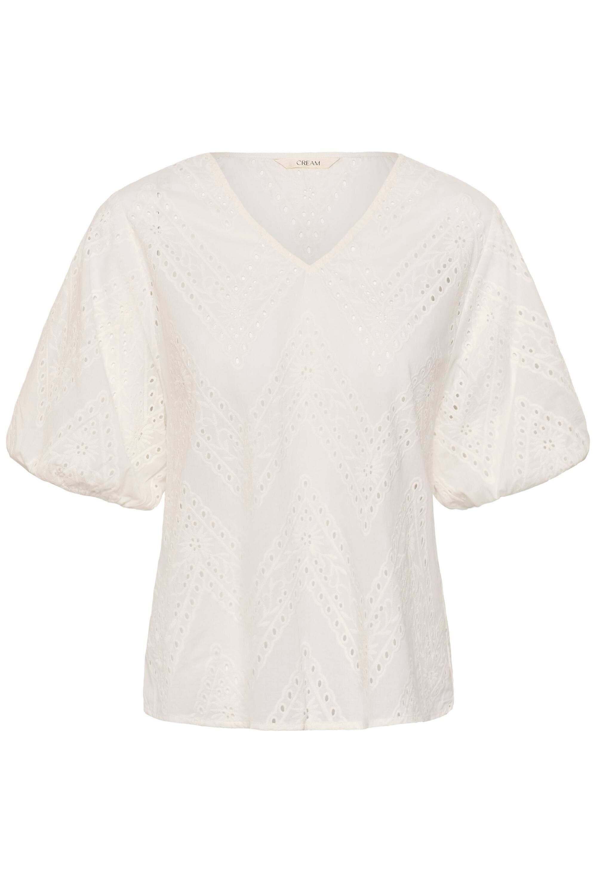 Cream Kurzarmbluse "Damen Kurzarm-Bluse CRBritta"