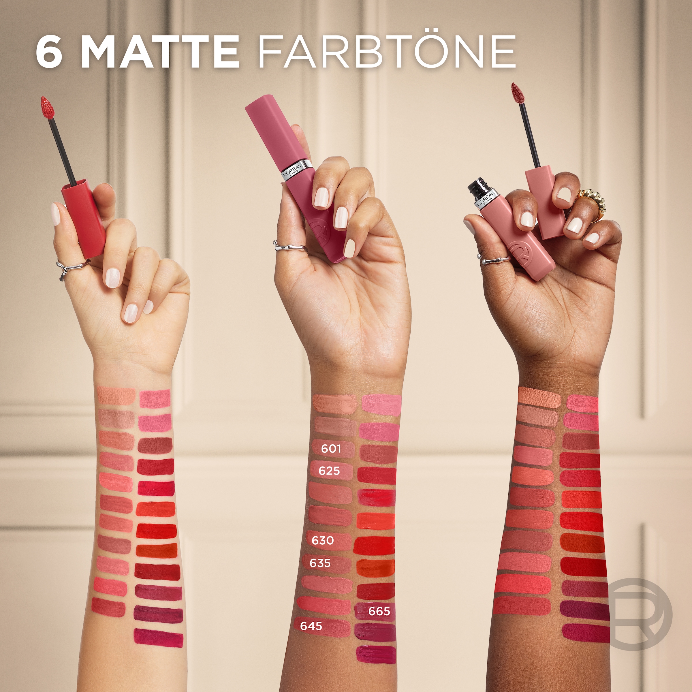 L'ORÉAL PARIS Lippenstift »L'Oréal Paris Infaillible Matte Resistance«, mit natürlichen Inhaltstoffen