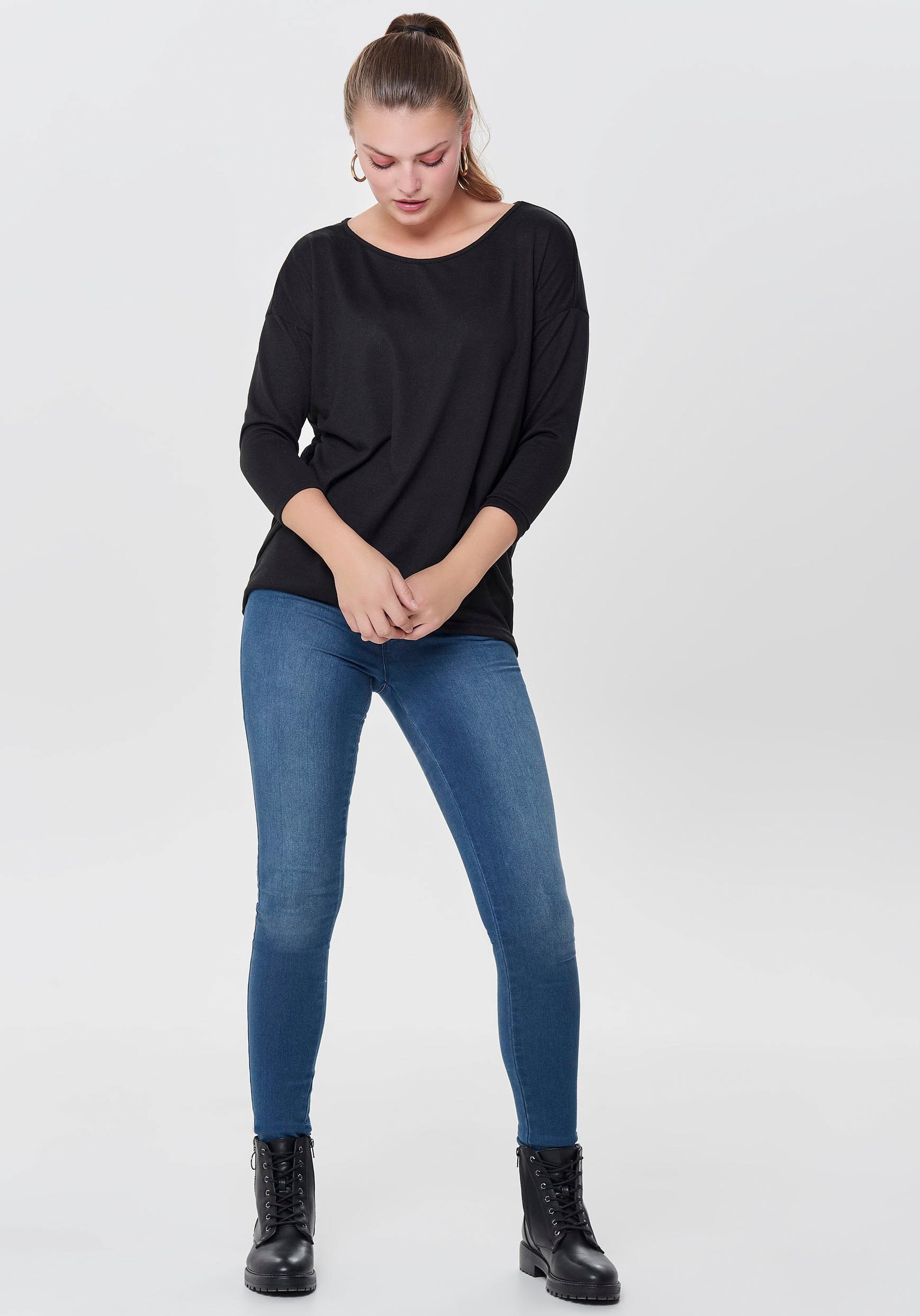 ONLY 3/4-Arm-Shirt »ONLELCOS 4/5 SOLID TOP«
