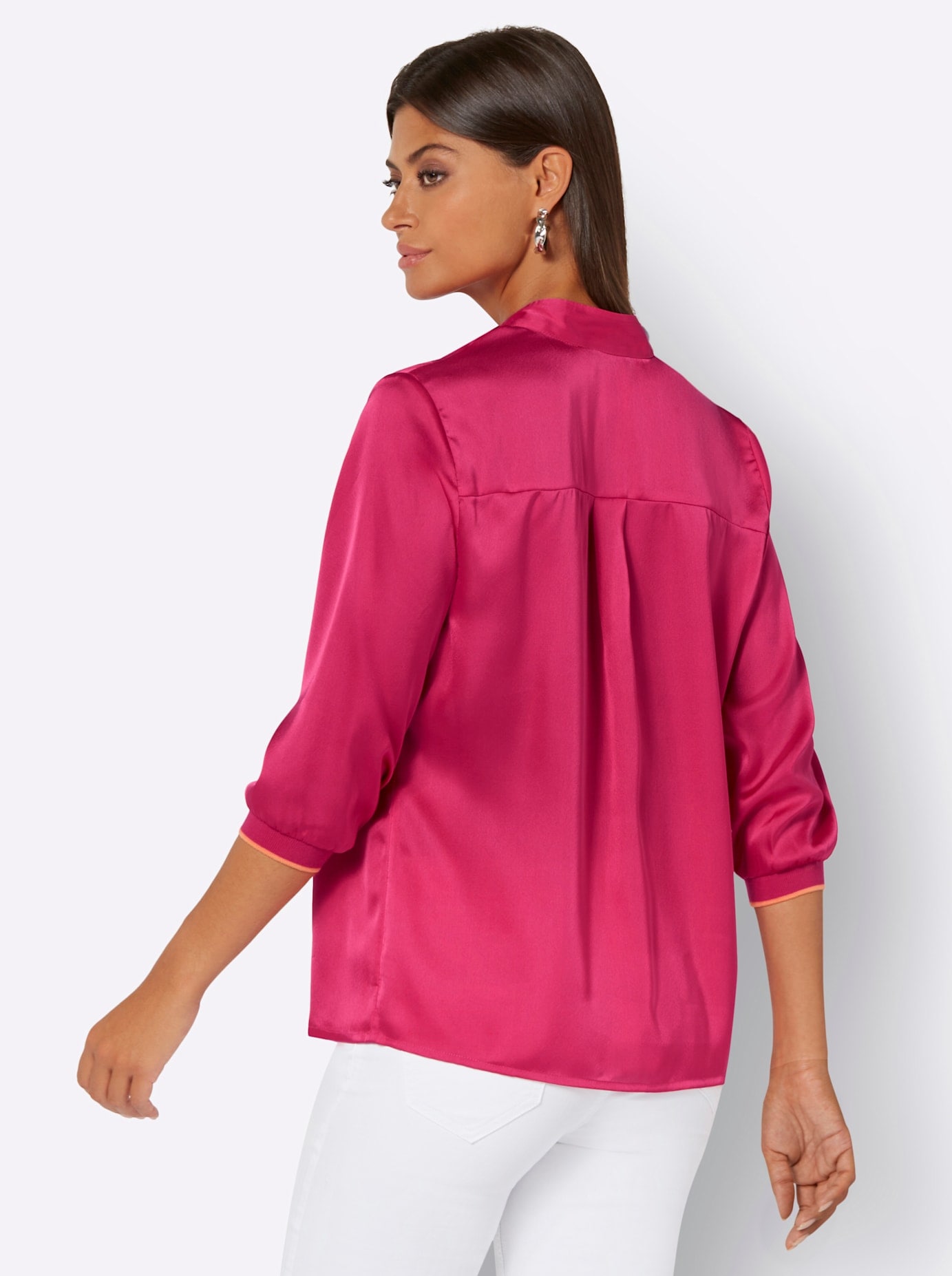 creation L Satinbluse